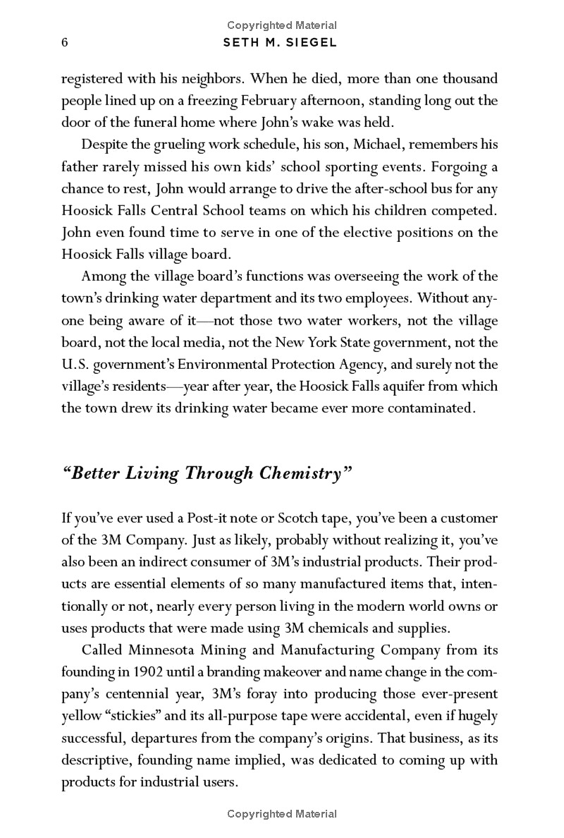 troubled water: what's wrong with what we drink