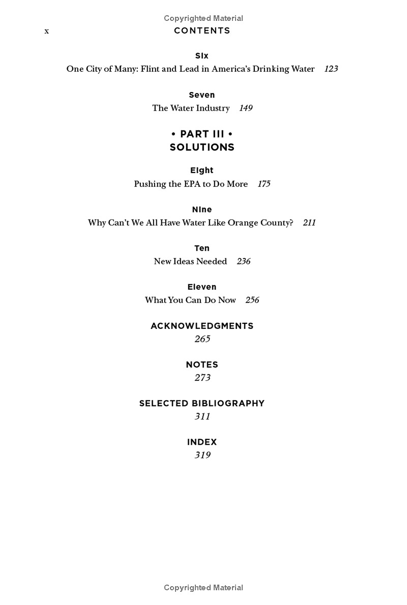 troubled water: what's wrong with what we drink