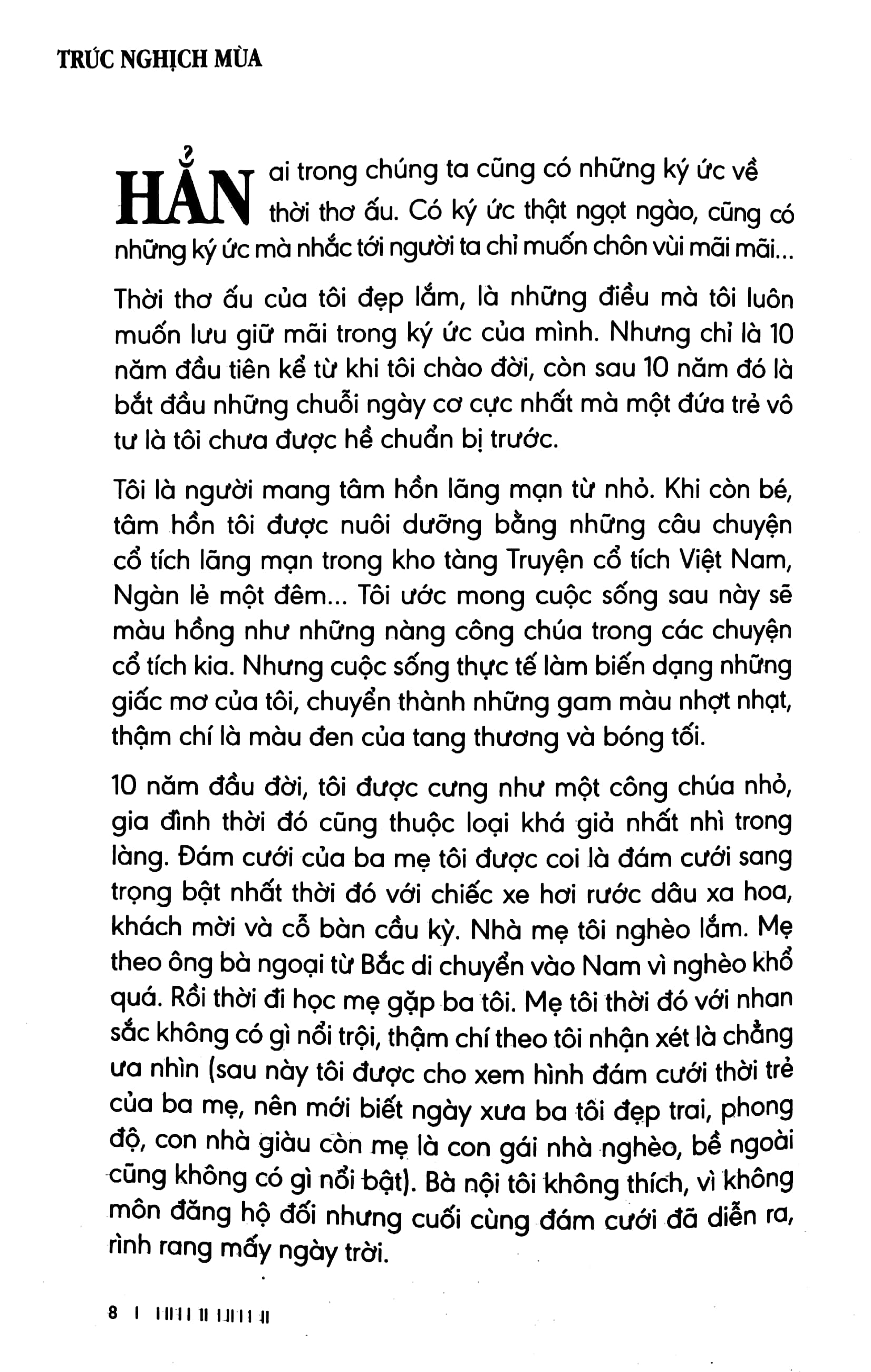 trúc nghịch mùa - khi bất hạnh là những món quà