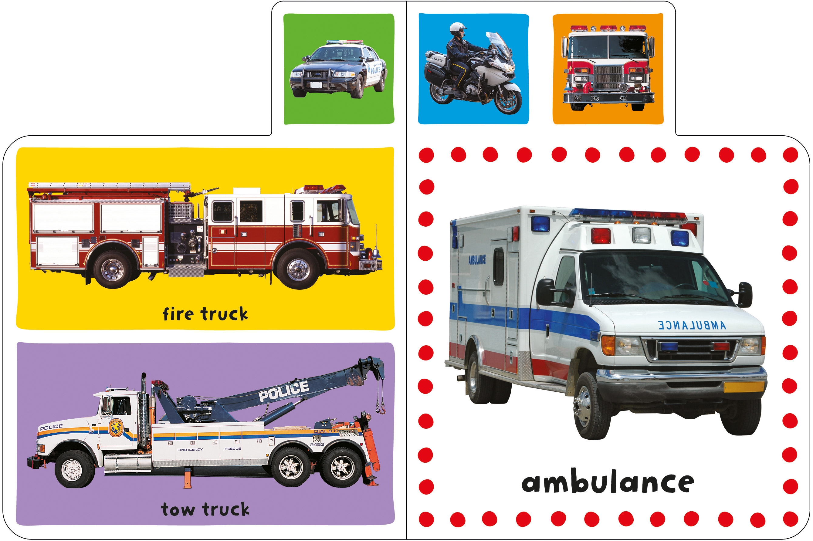 trucks & things that go (mini tab)