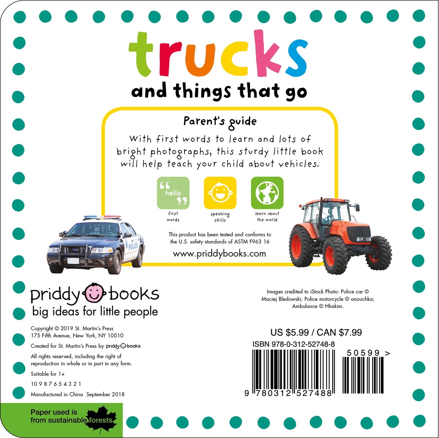 trucks & things that go (mini tab)
