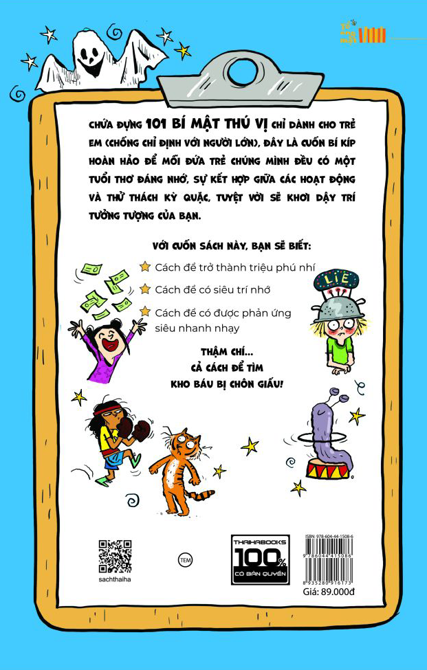 trùm nhí xàm xí - 101 bí quyết siêu hay mà người lớn sẽ không nói cho bạn