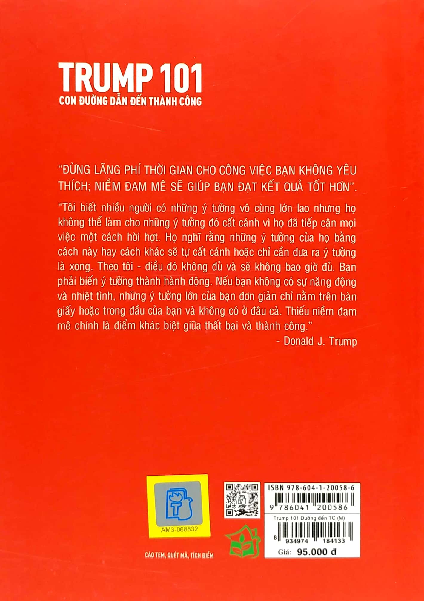 trump 101: con đường dẫn đến thành công