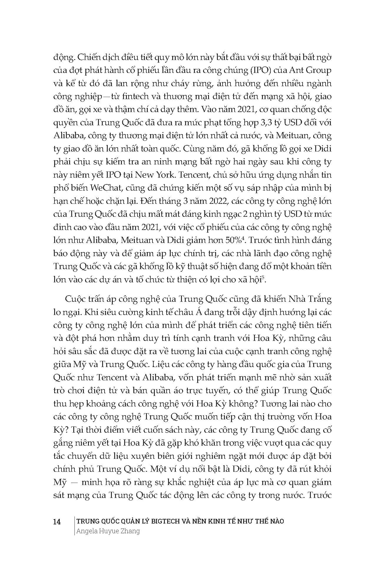 trung quốc quản lý big tech và nền kinh tế như thế nào