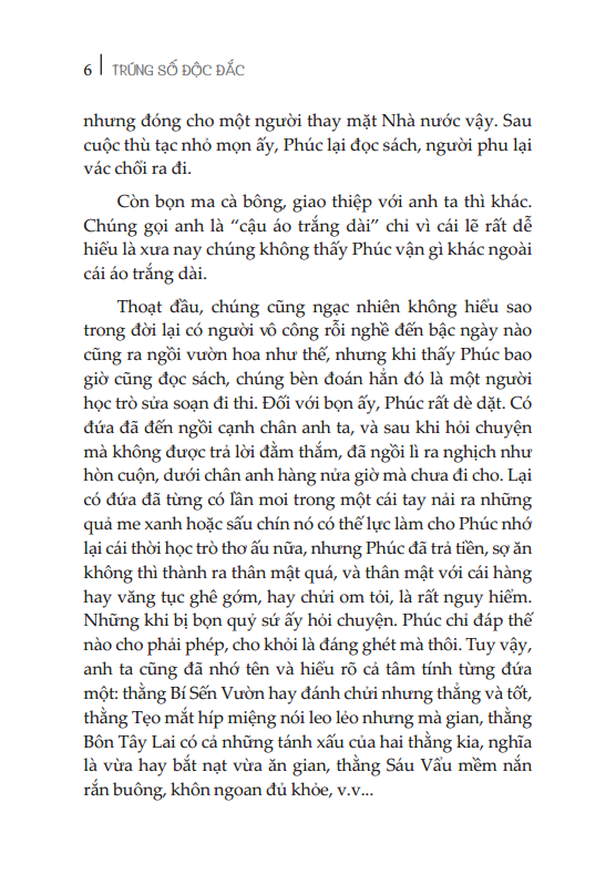 trúng số độc đắc