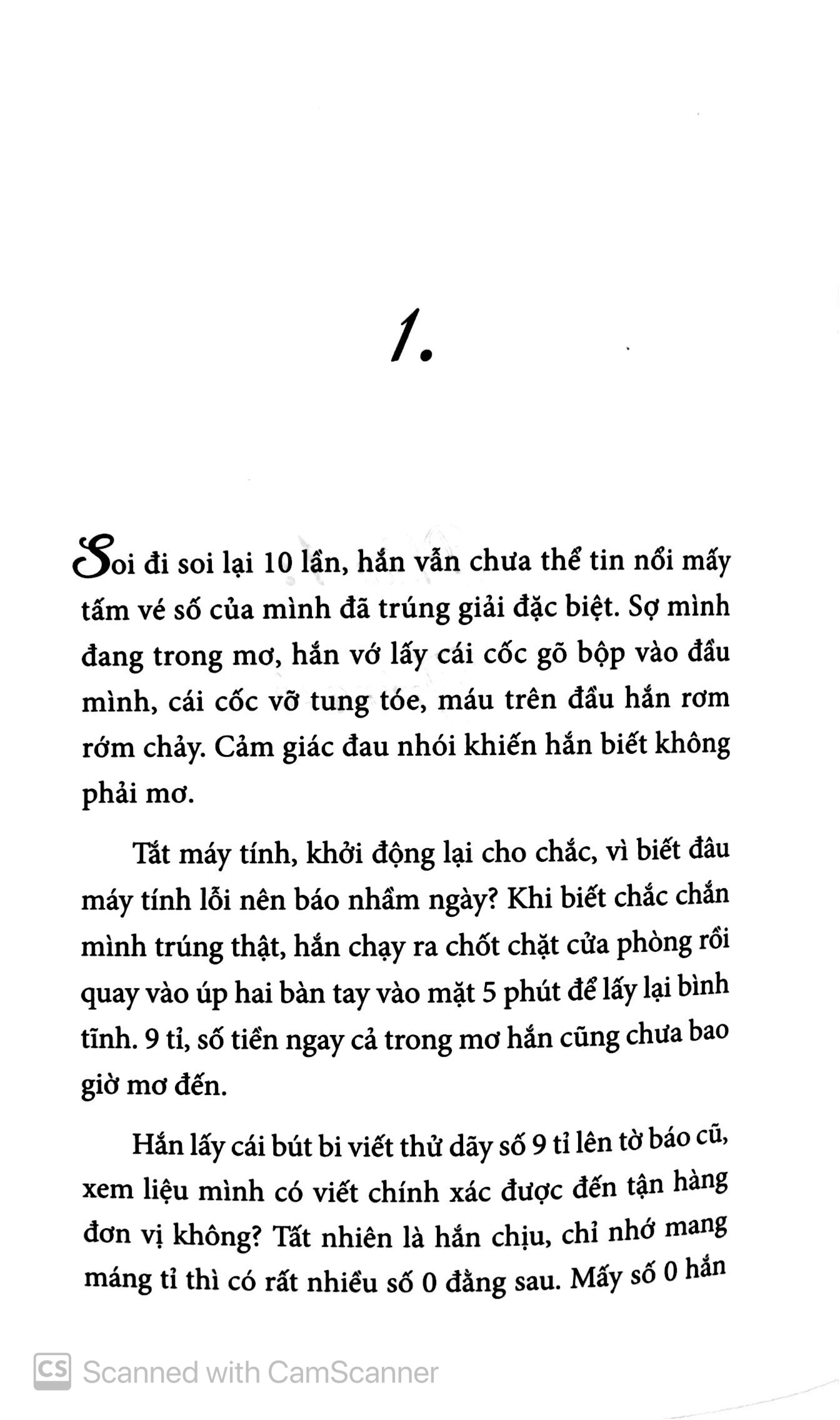 trúng số (tái bản 2018)