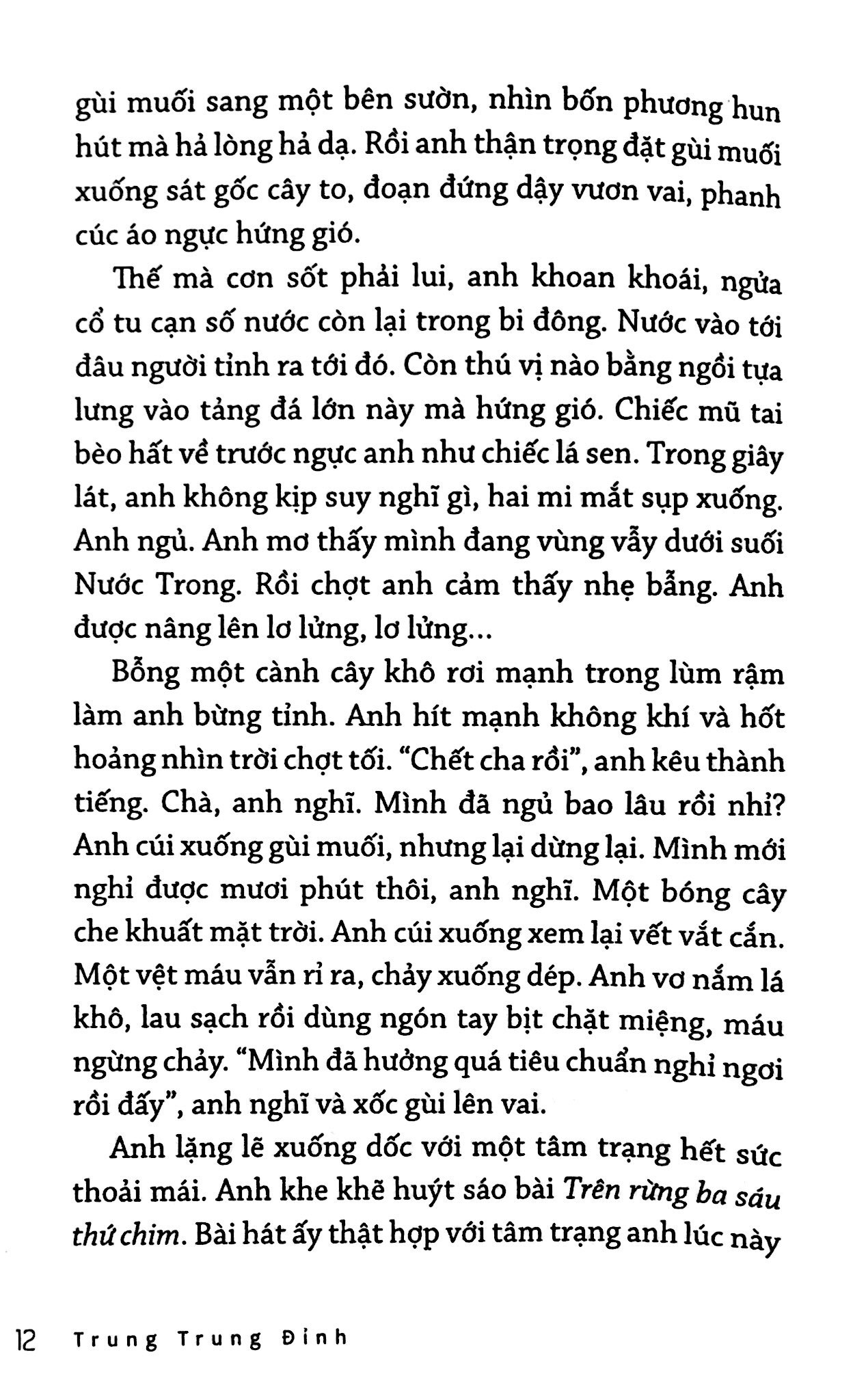 trung trung đỉnh - lời chào quá khứ