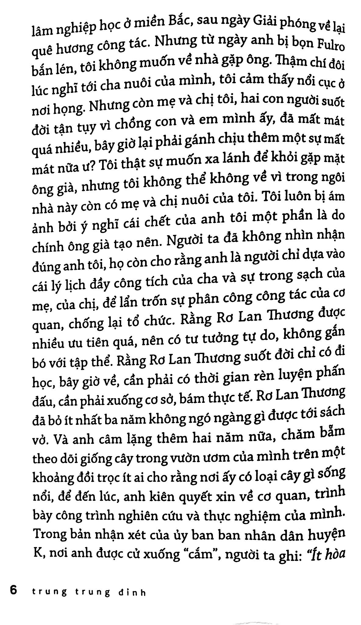 trung trung đỉnh - ngược chiều cái chết