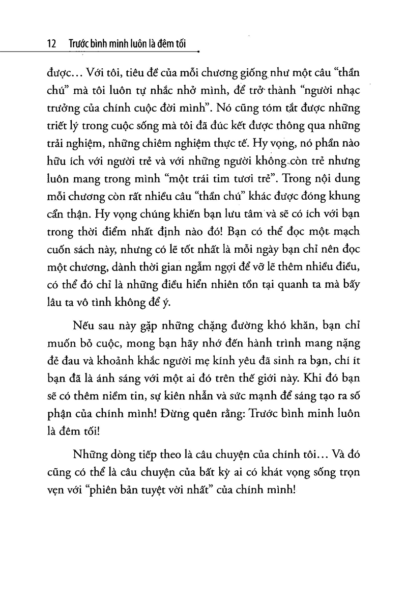 Truoc Binh Minh Luon La Dem Toi (Tai Ban 2023)