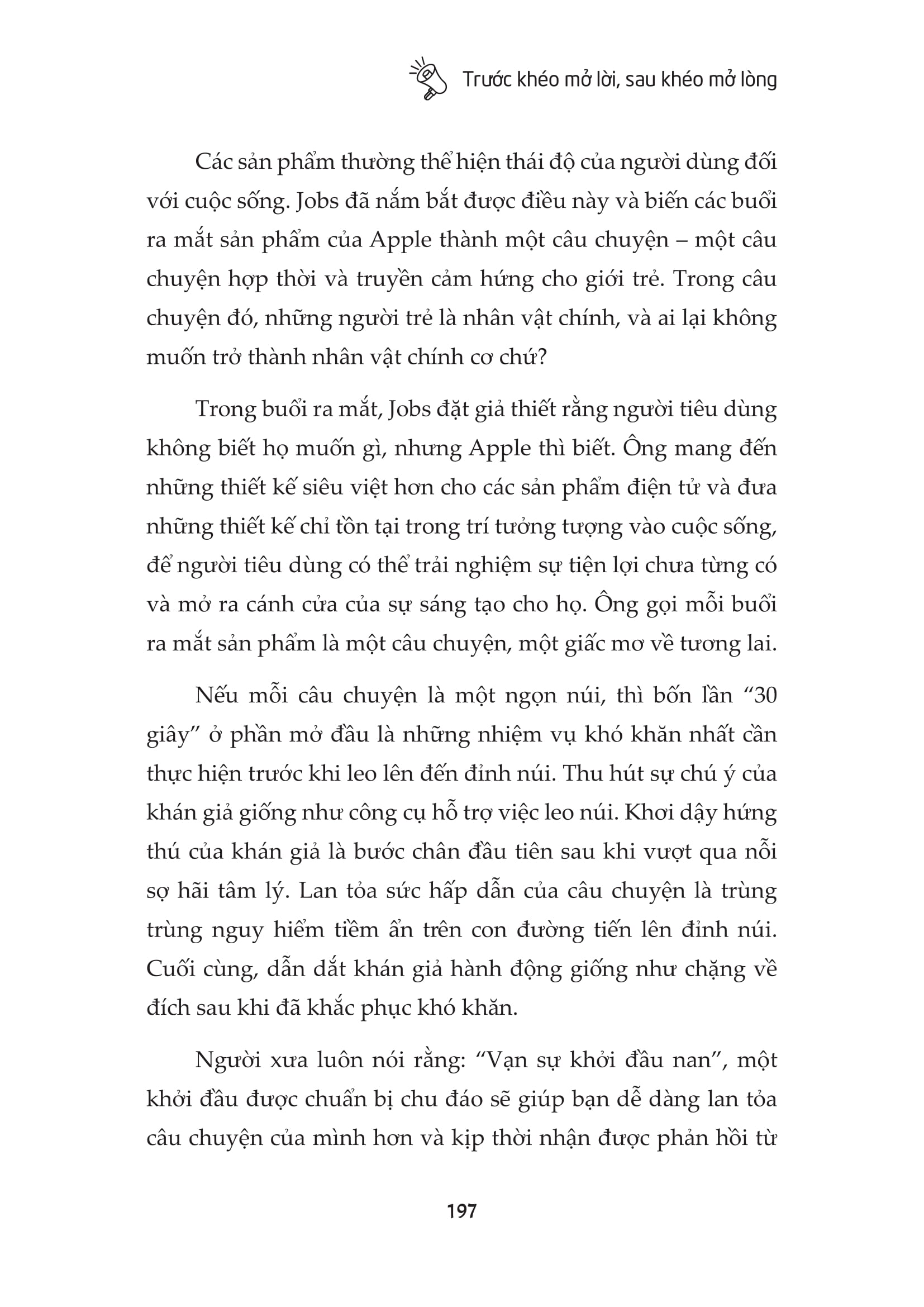 trước khéo mở lời, sau khéo mở lòng