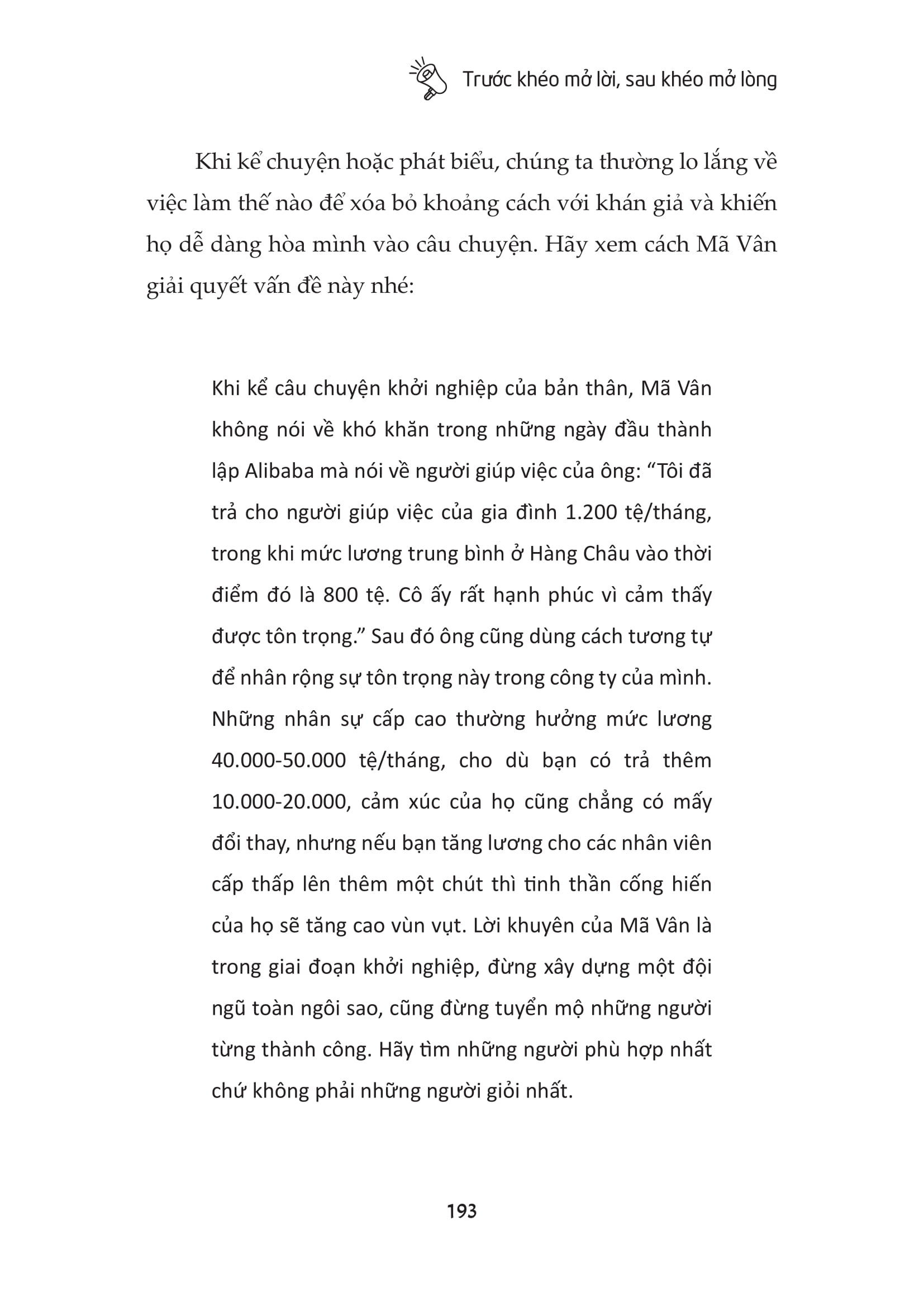 trước khéo mở lời, sau khéo mở lòng