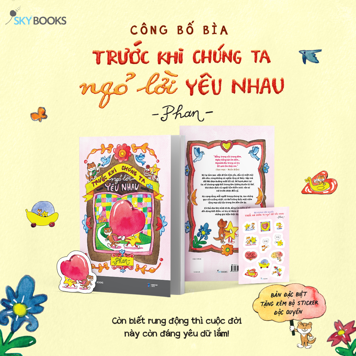 Trước Khi Chúng Ta Ngỏ Lời Yêu Nhau - Bản Đặc Biệt - Tặng Kèm Bookmark + Sticker Độc Quyền