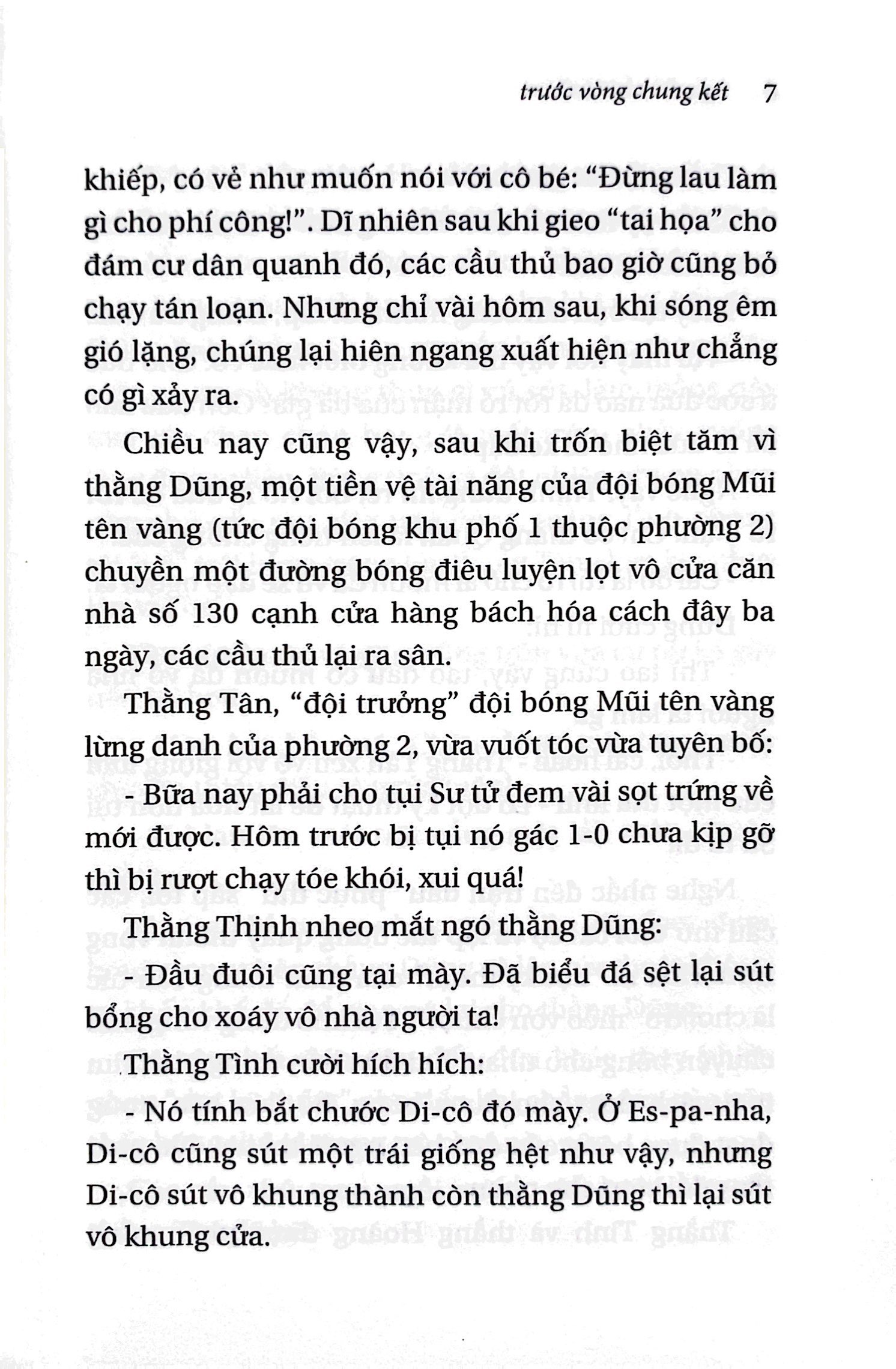 trước vòng chung kết (tái bản 2022)