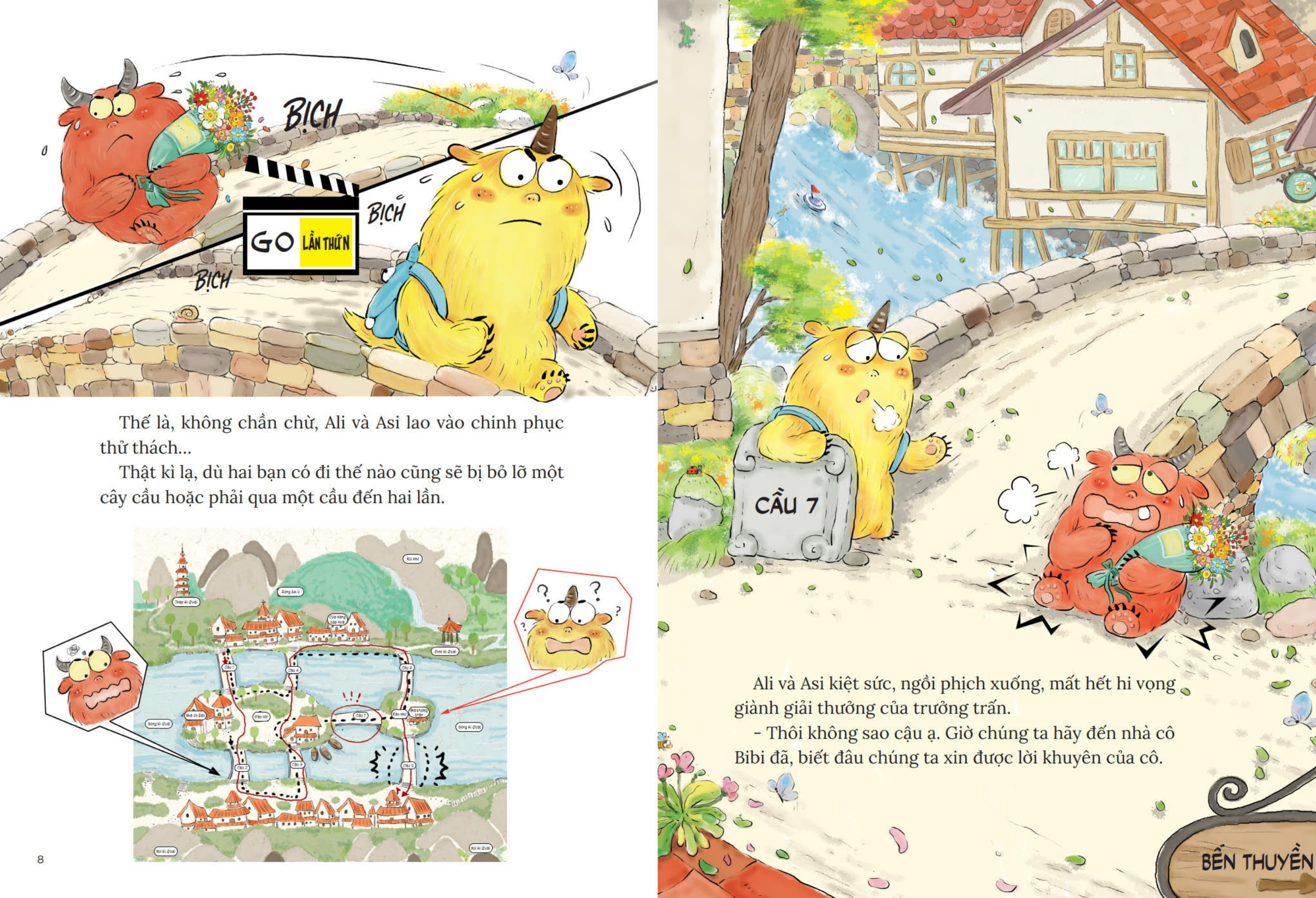 trường học biết tuốt - tập 11 - thử thách ở thị trấn kì lạ - bài toán bảy cây cầu