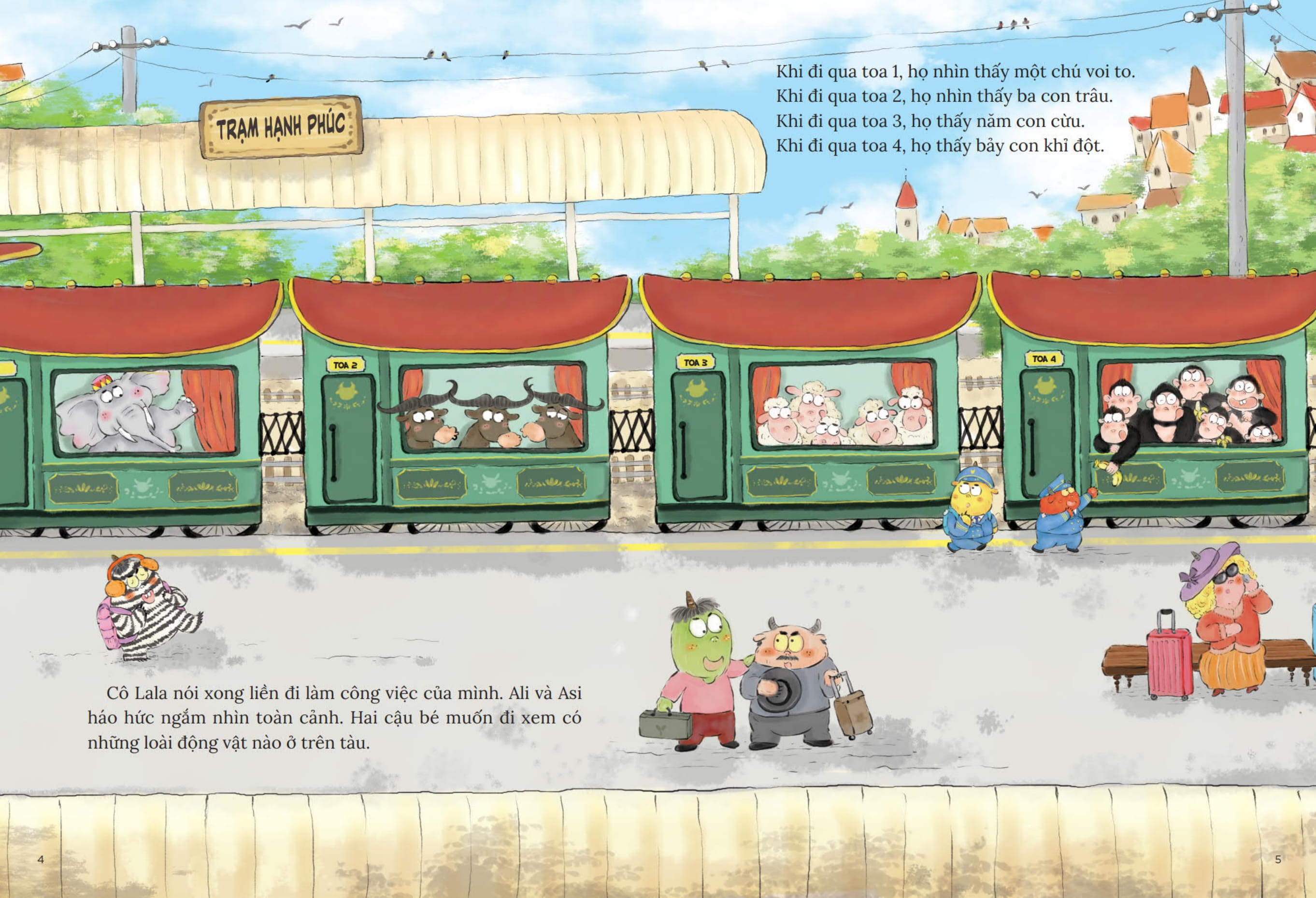 trường học biết tuốt - tập 12 - chuyến tàu đặc biệt - cấp số cộng