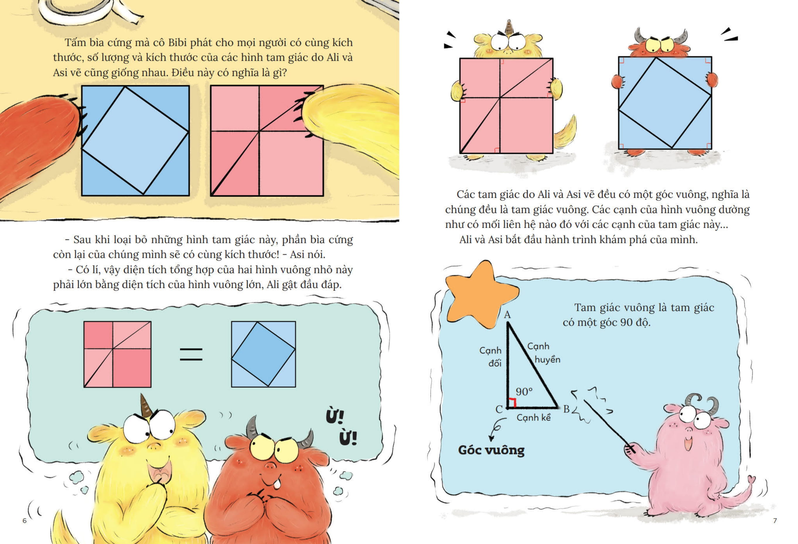 trường học biết tuốt - tập 14 - món quà ngày của mẹ - định lí pythagore