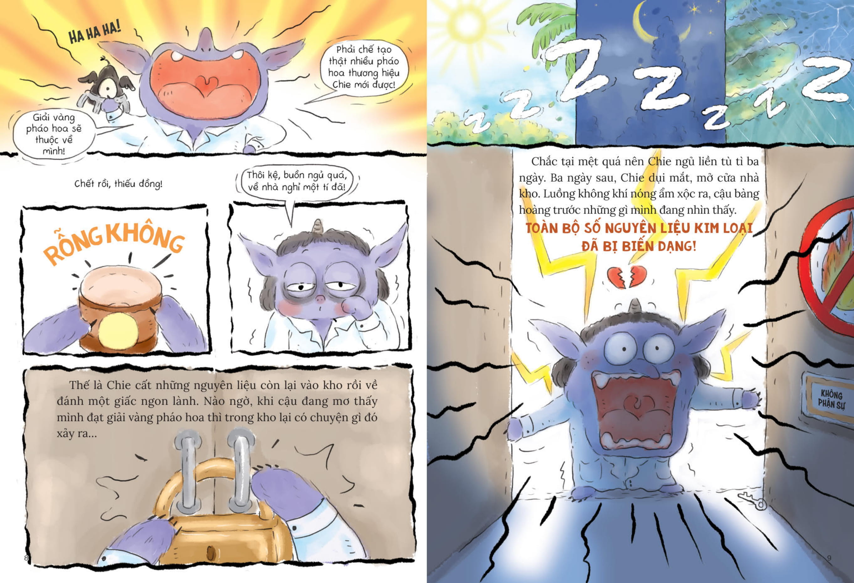 trường học biết tuốt - tập 4 - cuộc thi bắn pháo hoa - oxy hóa