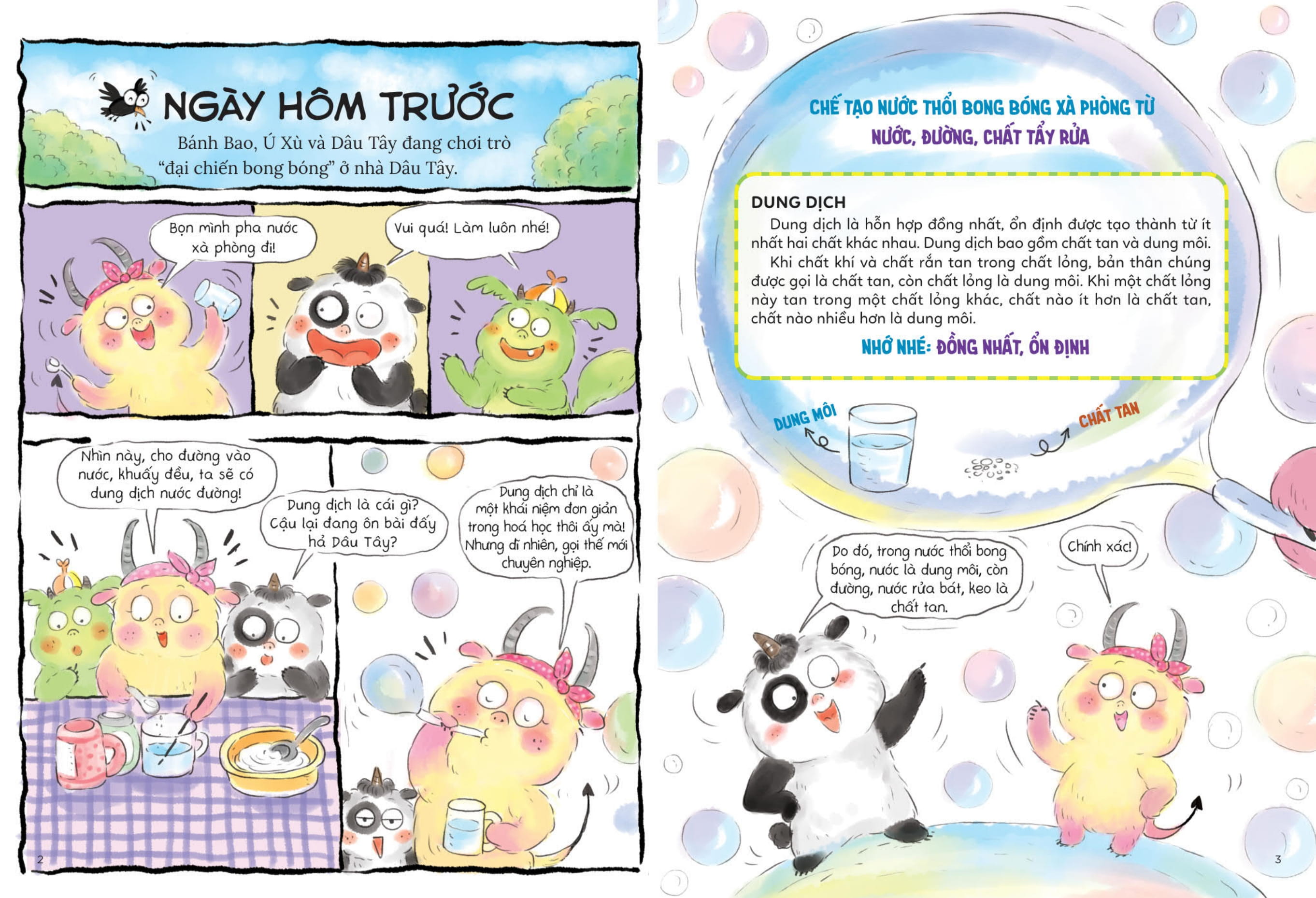 trường học biết tuốt - tập 5 - bí quyết làm đẹp - sự hoà tan