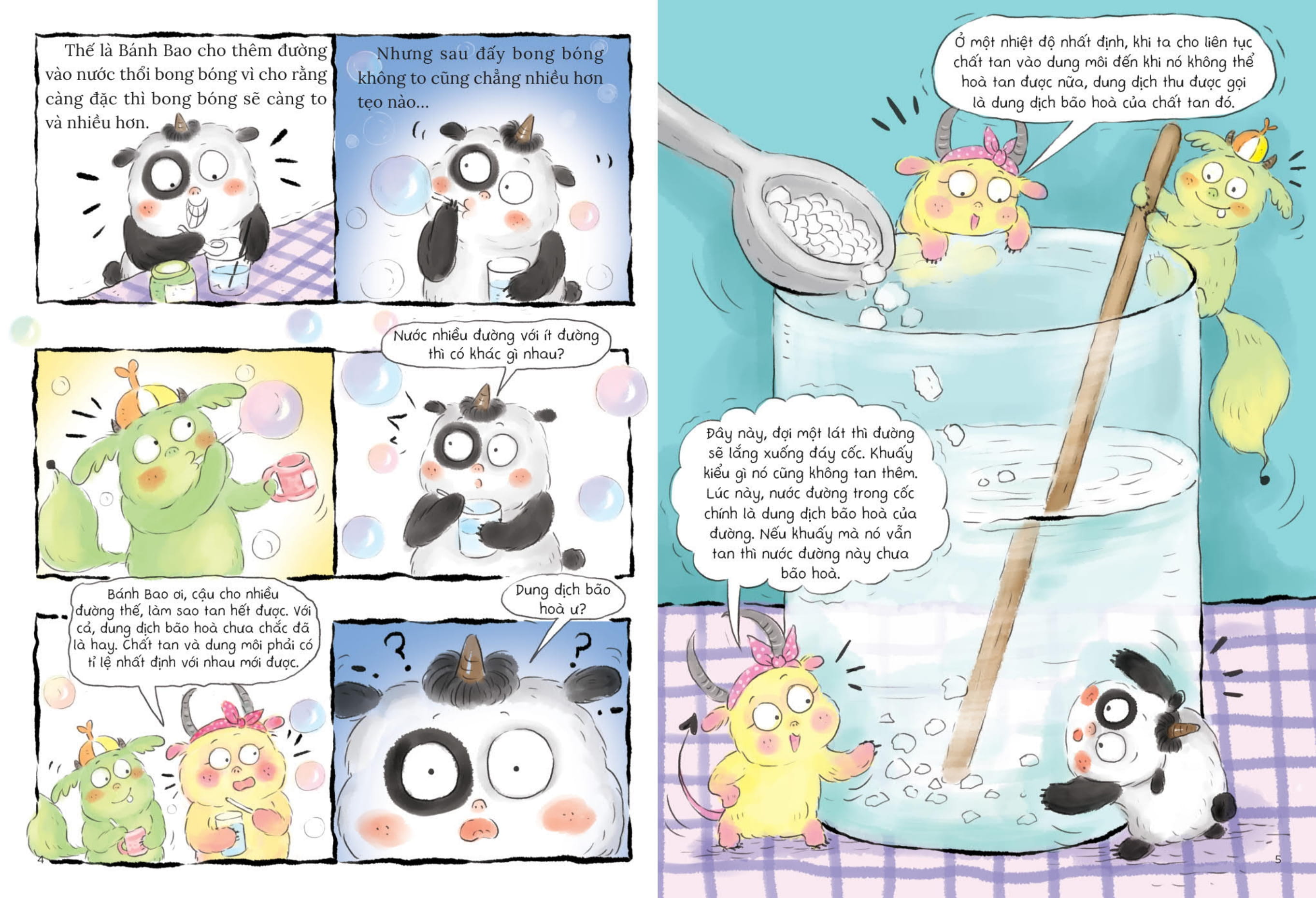 trường học biết tuốt - tập 5 - bí quyết làm đẹp - sự hoà tan