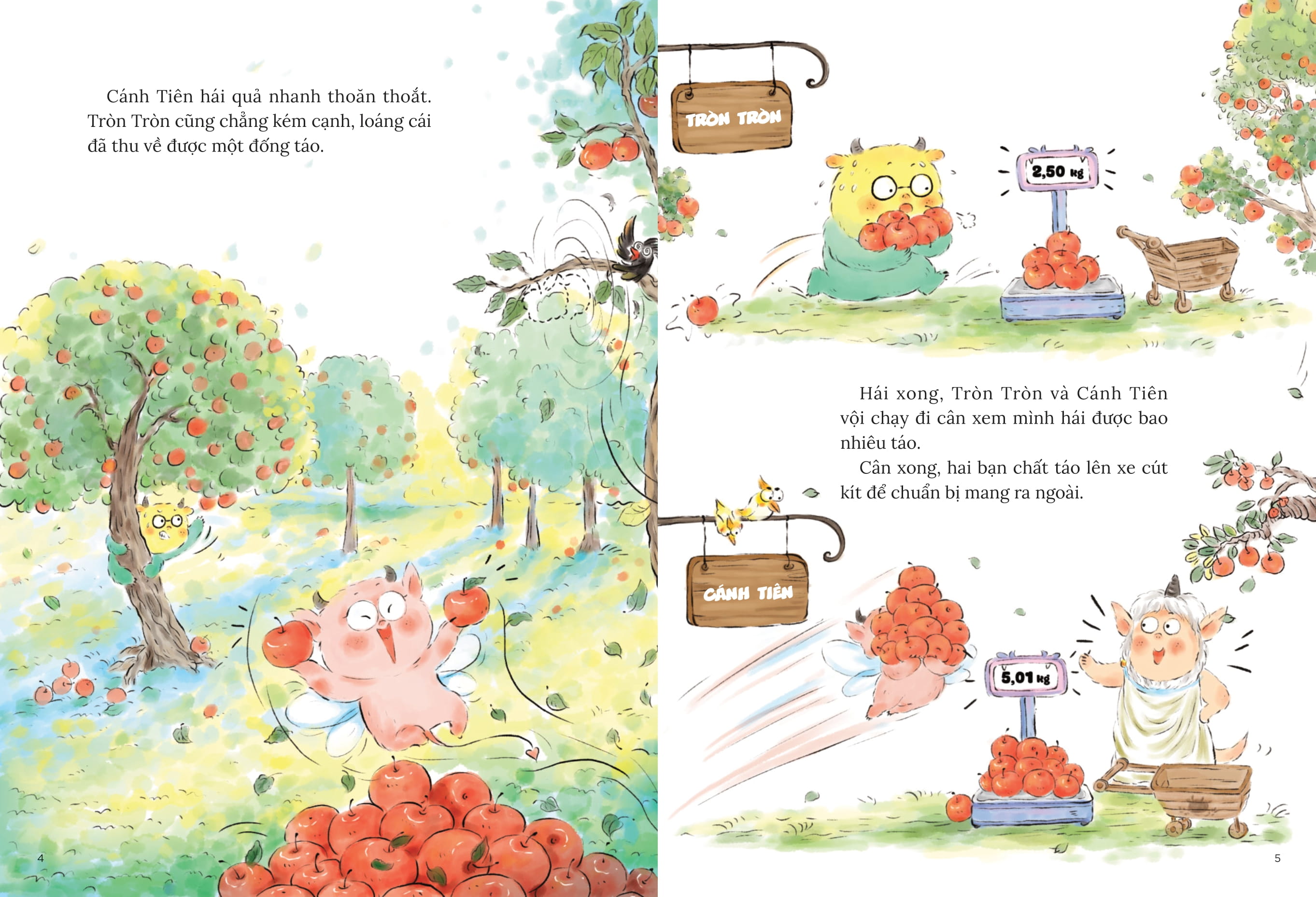 trường học biết tuốt - tập 7 - vườn táo kì diệu - chuyển động