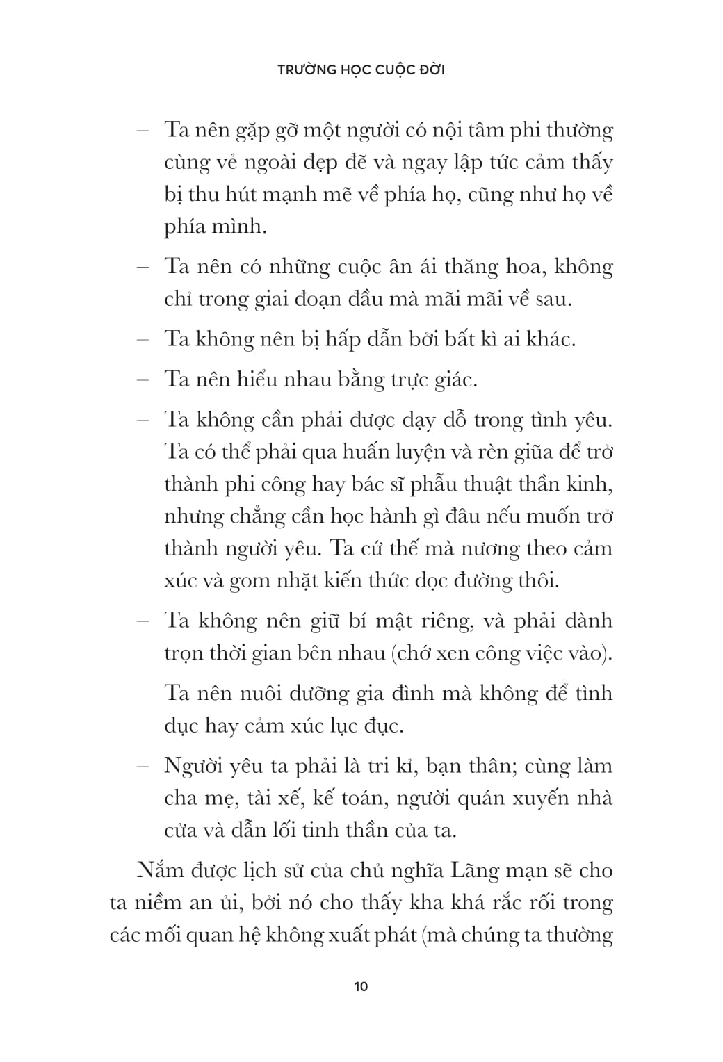 Truong Hoc Cuoc Doi - Li Tri Ma Yeu