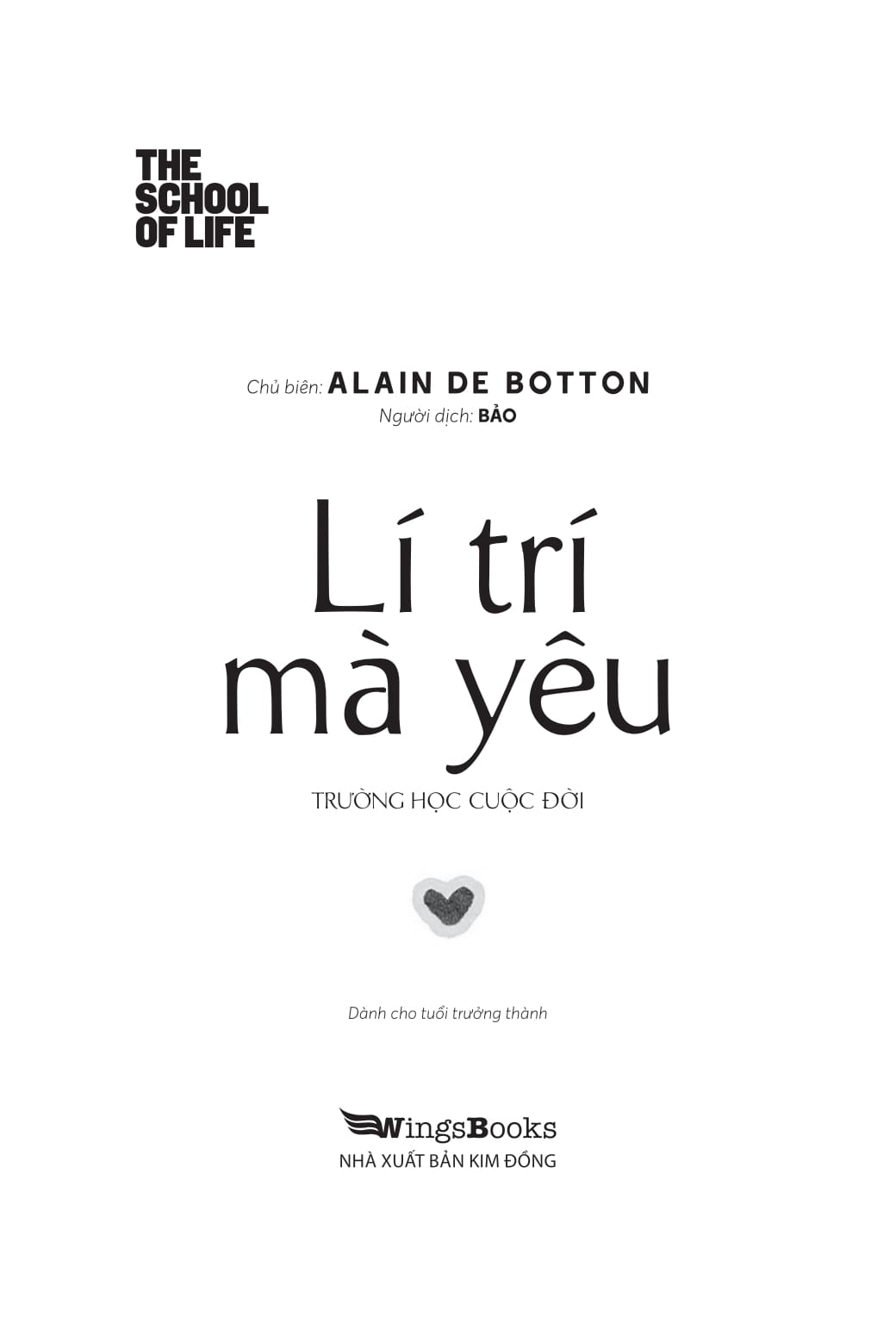 Truong Hoc Cuoc Doi - Li Tri Ma Yeu