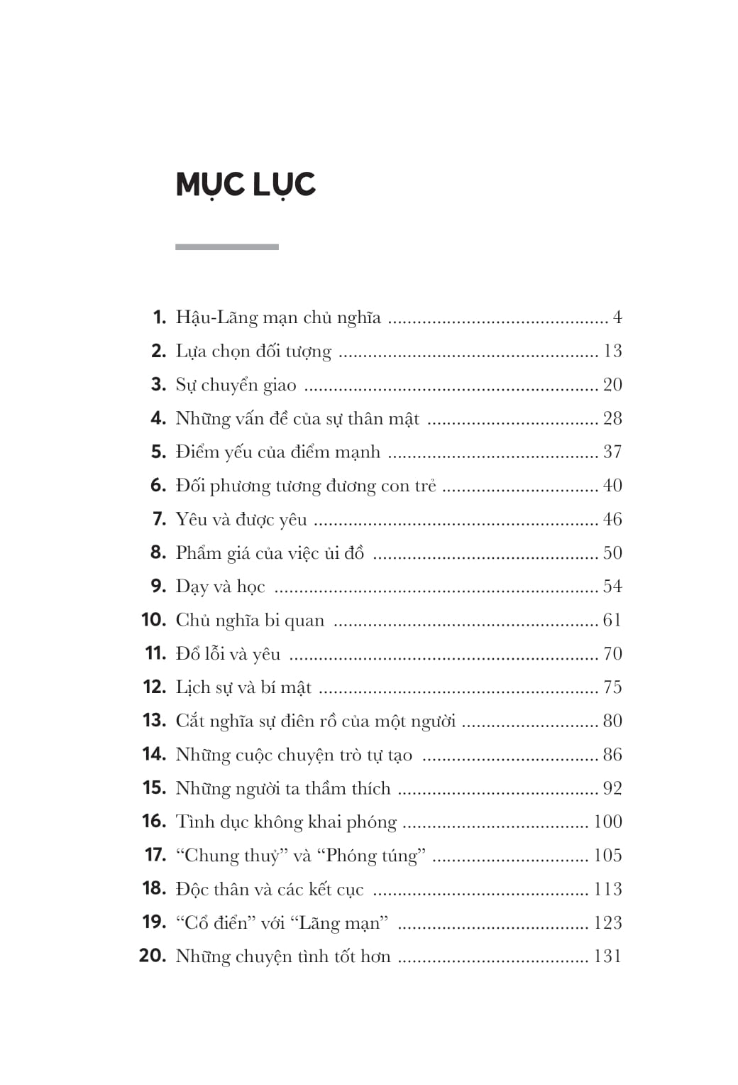 Truong Hoc Cuoc Doi - Li Tri Ma Yeu