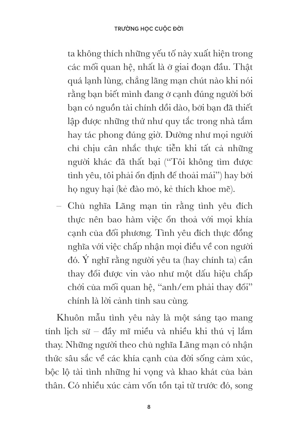 Truong Hoc Cuoc Doi - Li Tri Ma Yeu