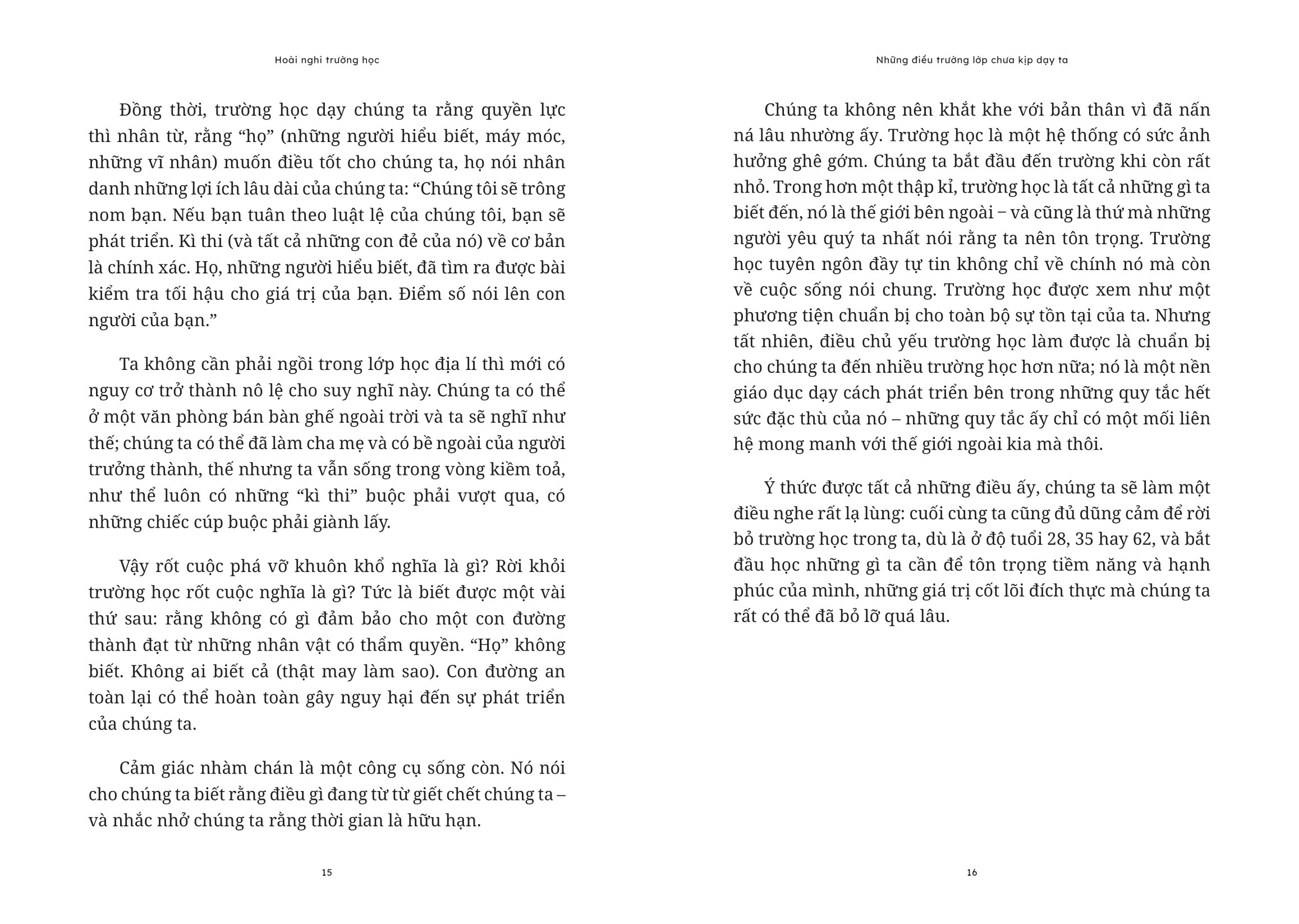 trường học cuộc đời - những điều trường lớp chưa kịp dạy ta - học cách sống cuộc đời tử tế và hạnh phúc