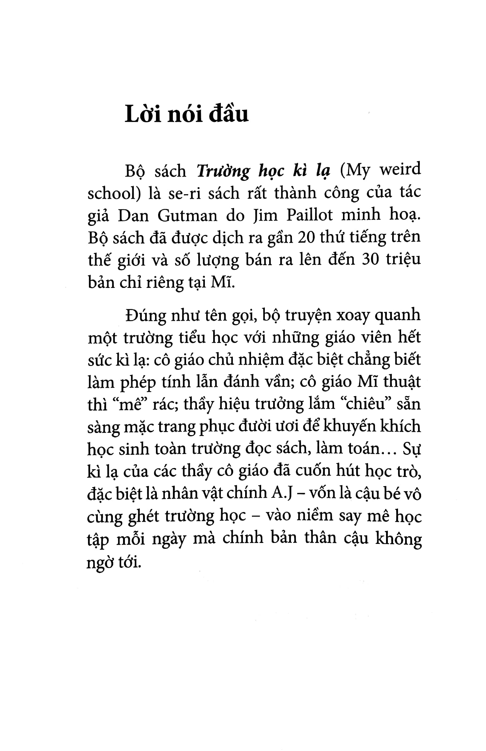 trường học kì lạ - cô chủ nhiệm đặc biệt