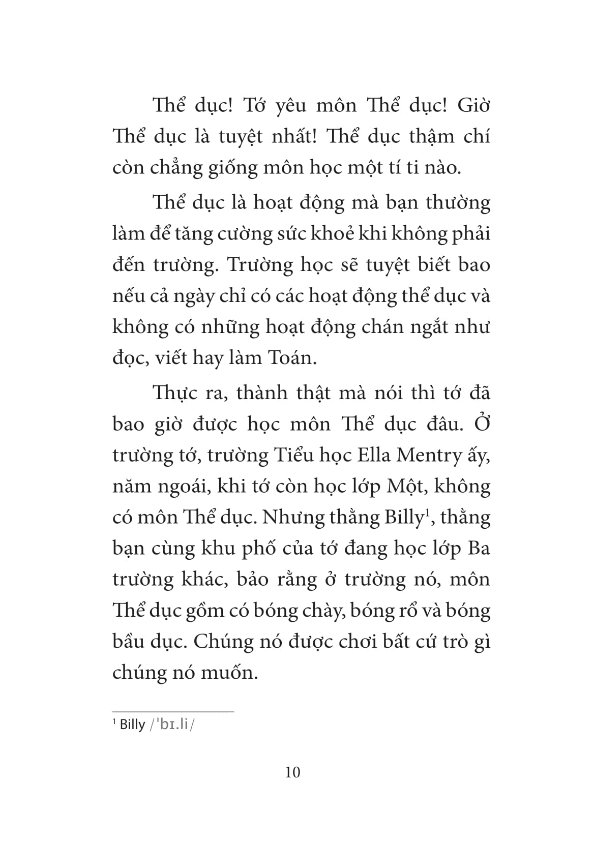 Truong Hoc Ki La - Co The Duc La Thuong