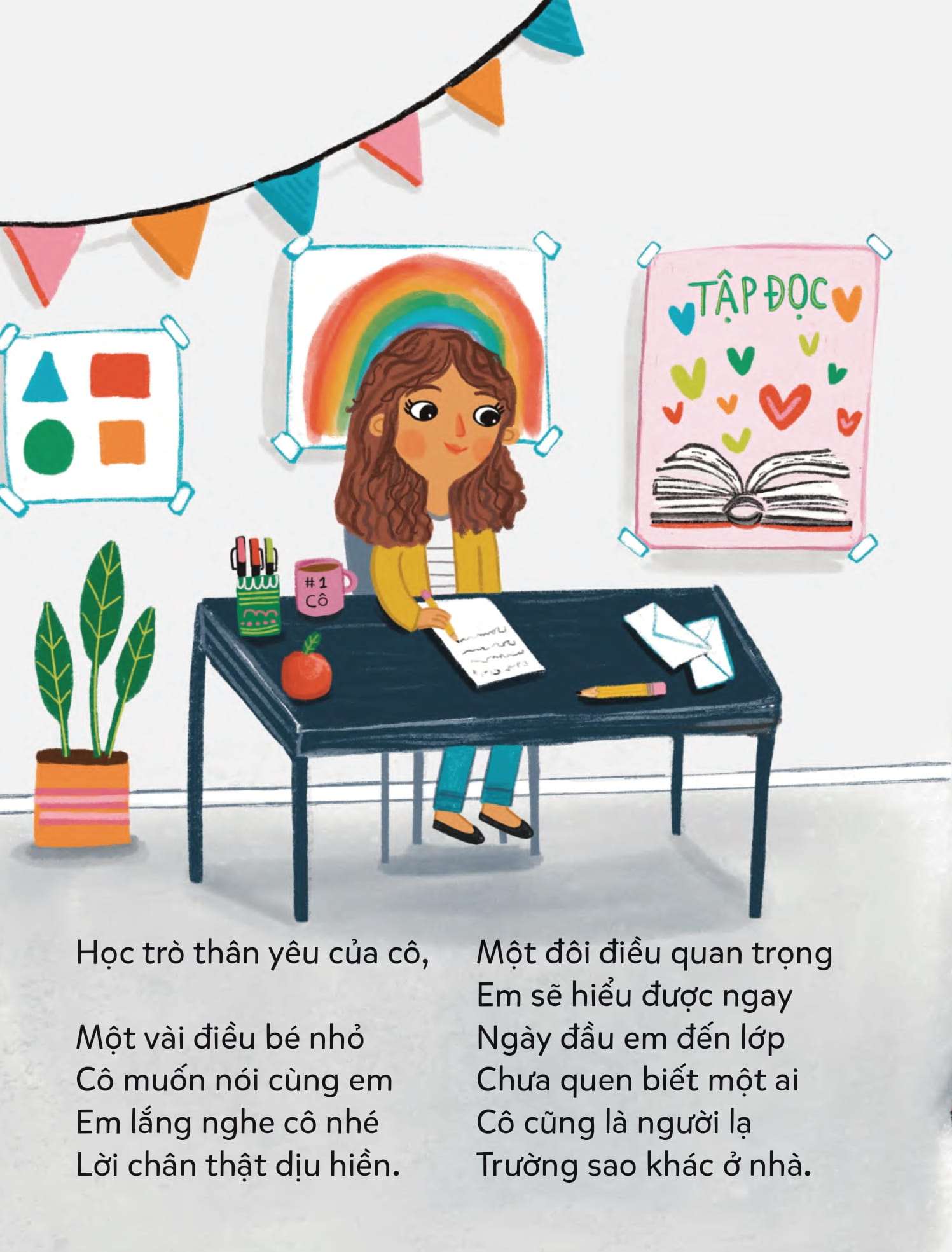 trường học tuyệt vời - thư cô gửi em ngày khai giảng