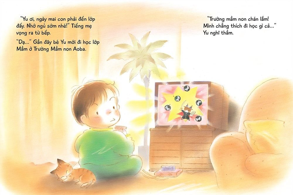 trường mầm non đang chờ bé