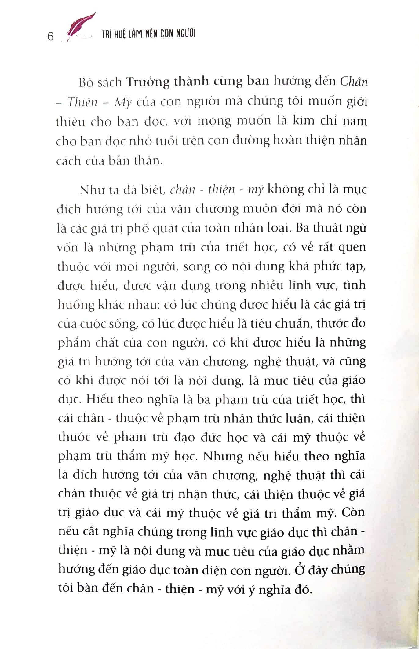 trưởng thành cùng bạn - trí huệ làm nên con người