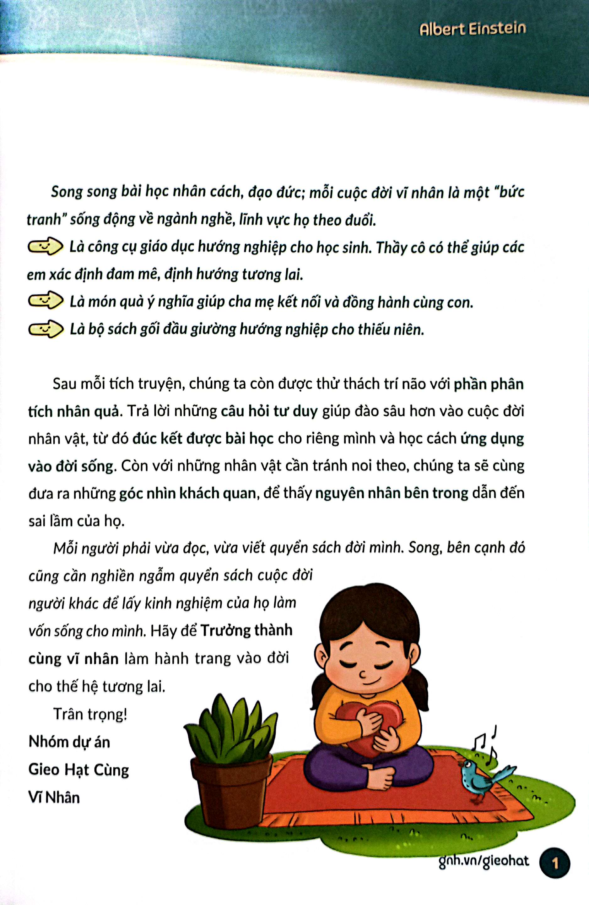 trưởng thành cùng vĩ nhân 3 - nhà khoa học và danh y - albert einstein