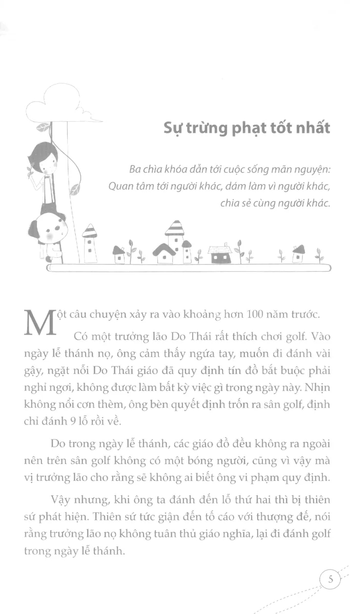 trưởng thành không âu lo - niềm vui từ sự sẻ chia