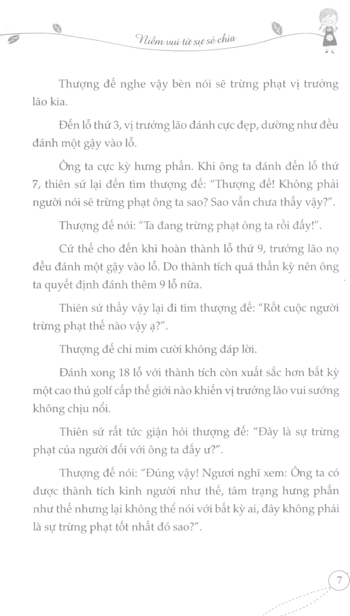 trưởng thành không âu lo - niềm vui từ sự sẻ chia