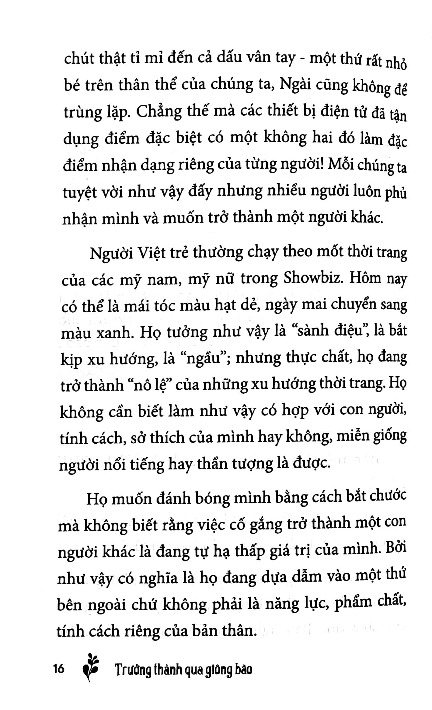 trưởng thành qua giông bão