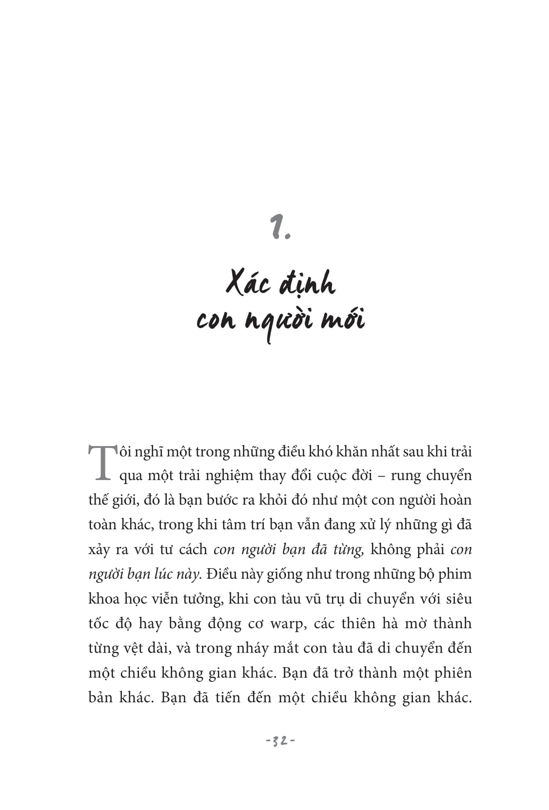 trưởng thành sau biến cố - didn't see that coming