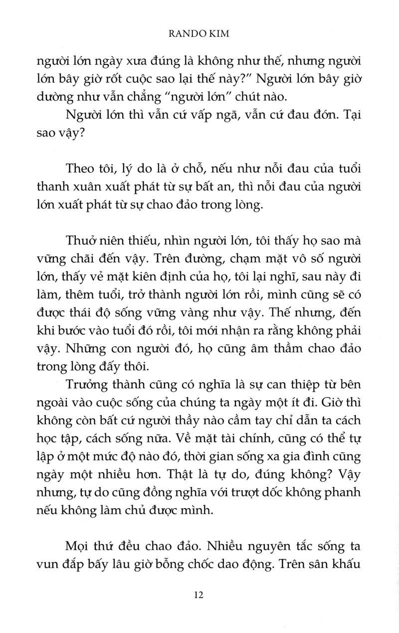 trưởng thành sau ngàn lần tranh đấu (tái bản 2018)