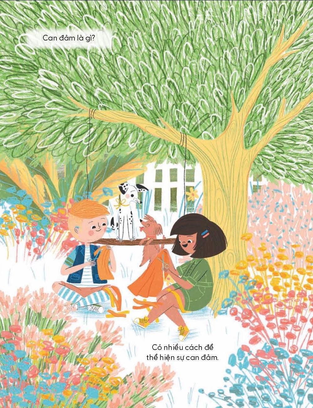 trưởng thành từ những điều bé nhỏ - can đảm