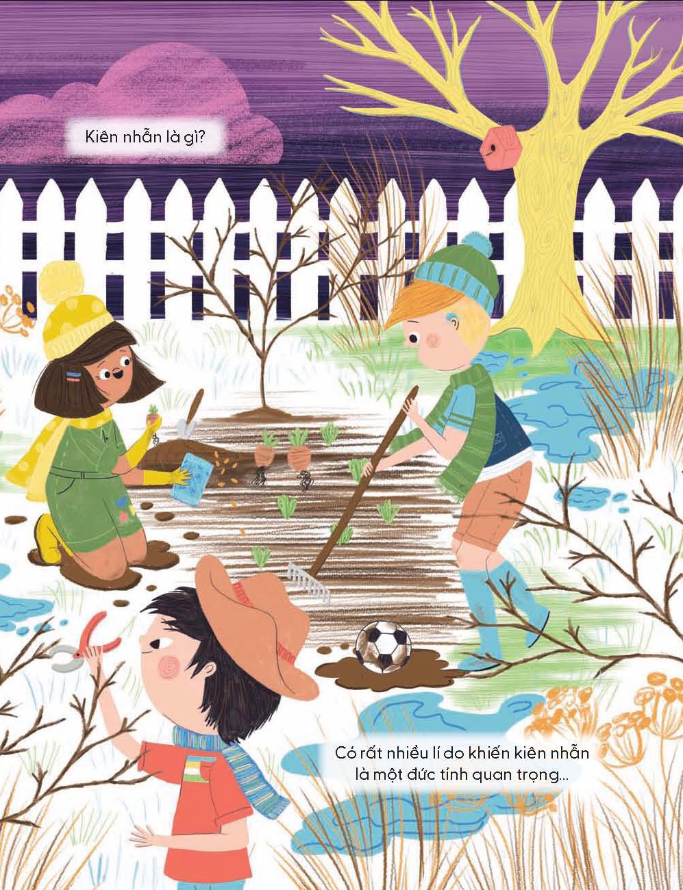 trưởng thành từ những điều bé nhỏ - kiên nhẫn