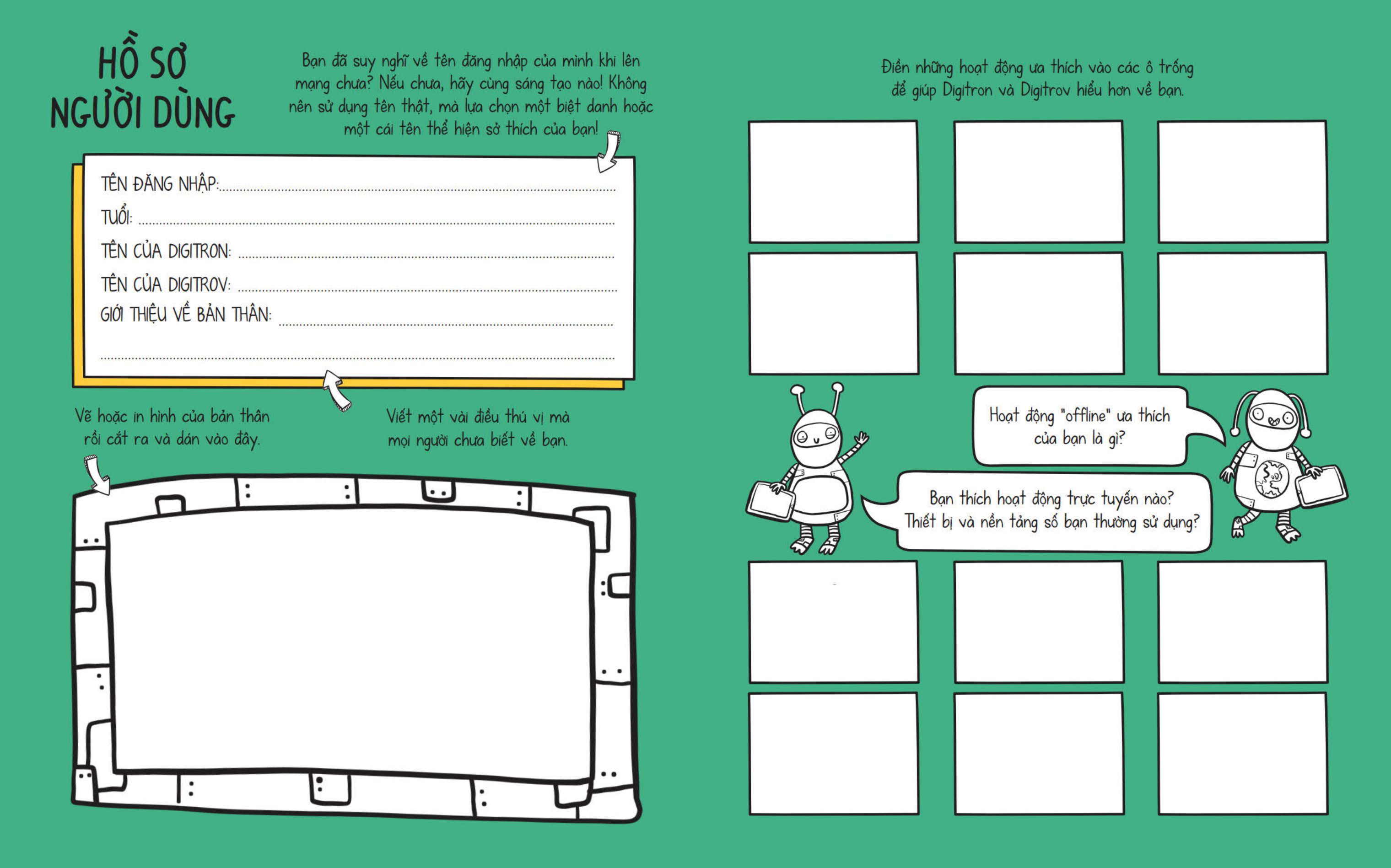 trưởng thành từ suy nghĩ - online offline!