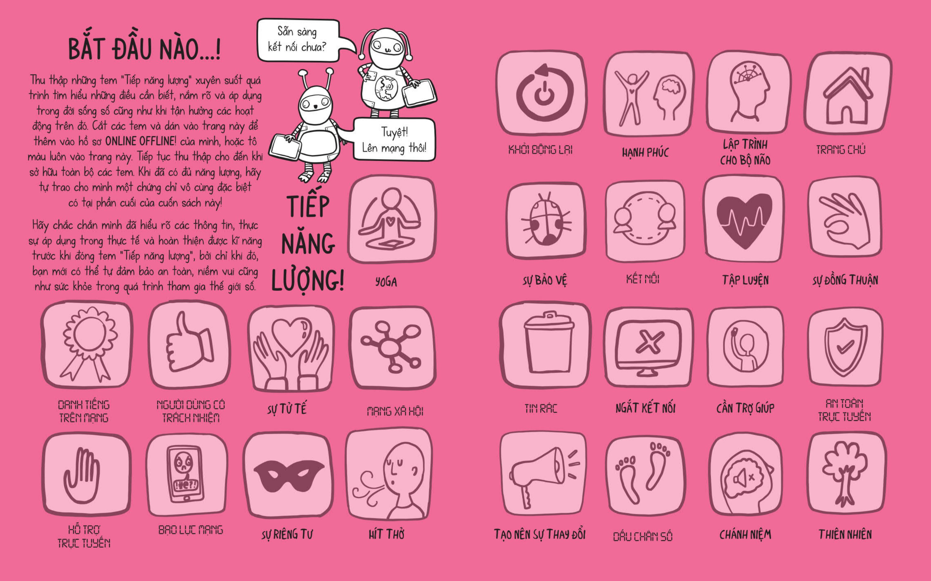 trưởng thành từ suy nghĩ - online offline!