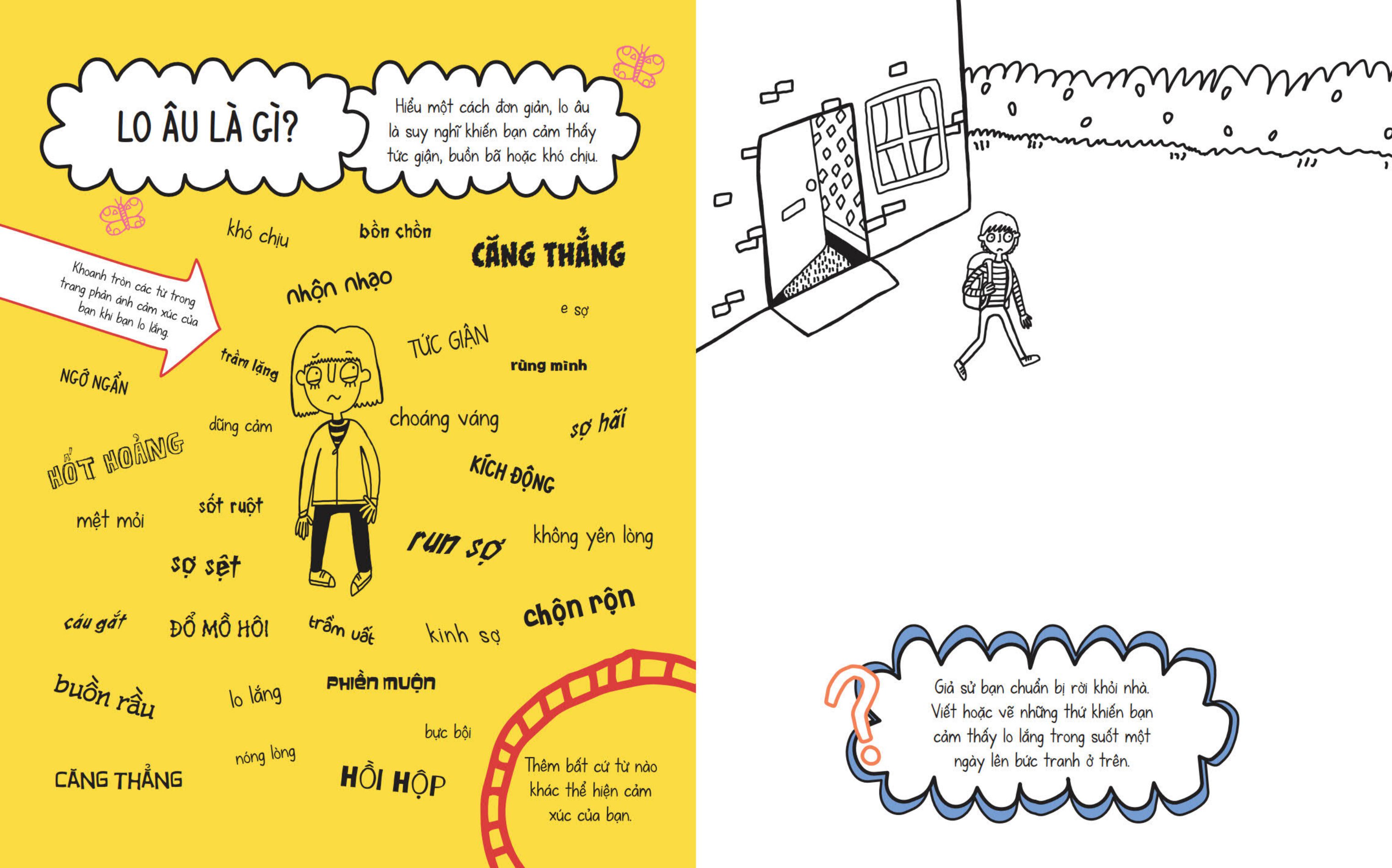 trưởng thành từ suy nghĩ - tạm biệt lo âu!