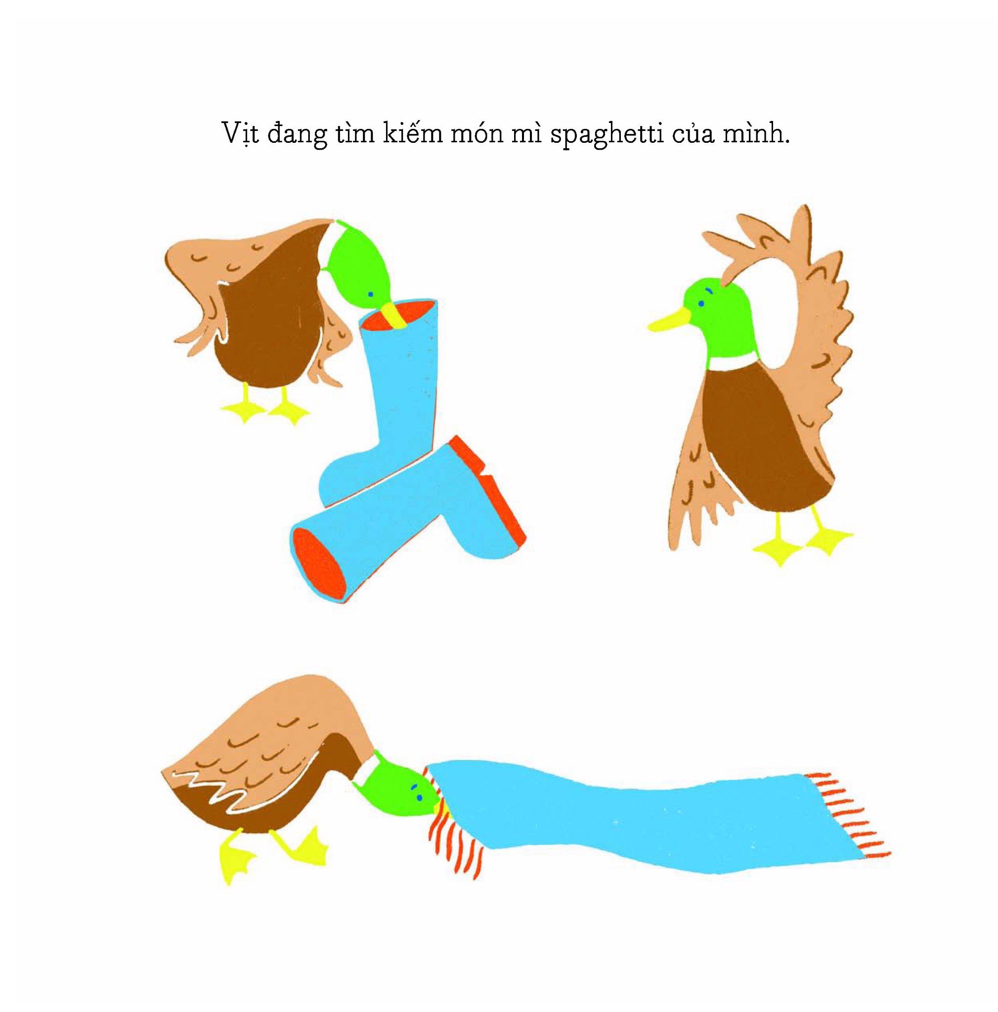 truy tìm mì spaghetti