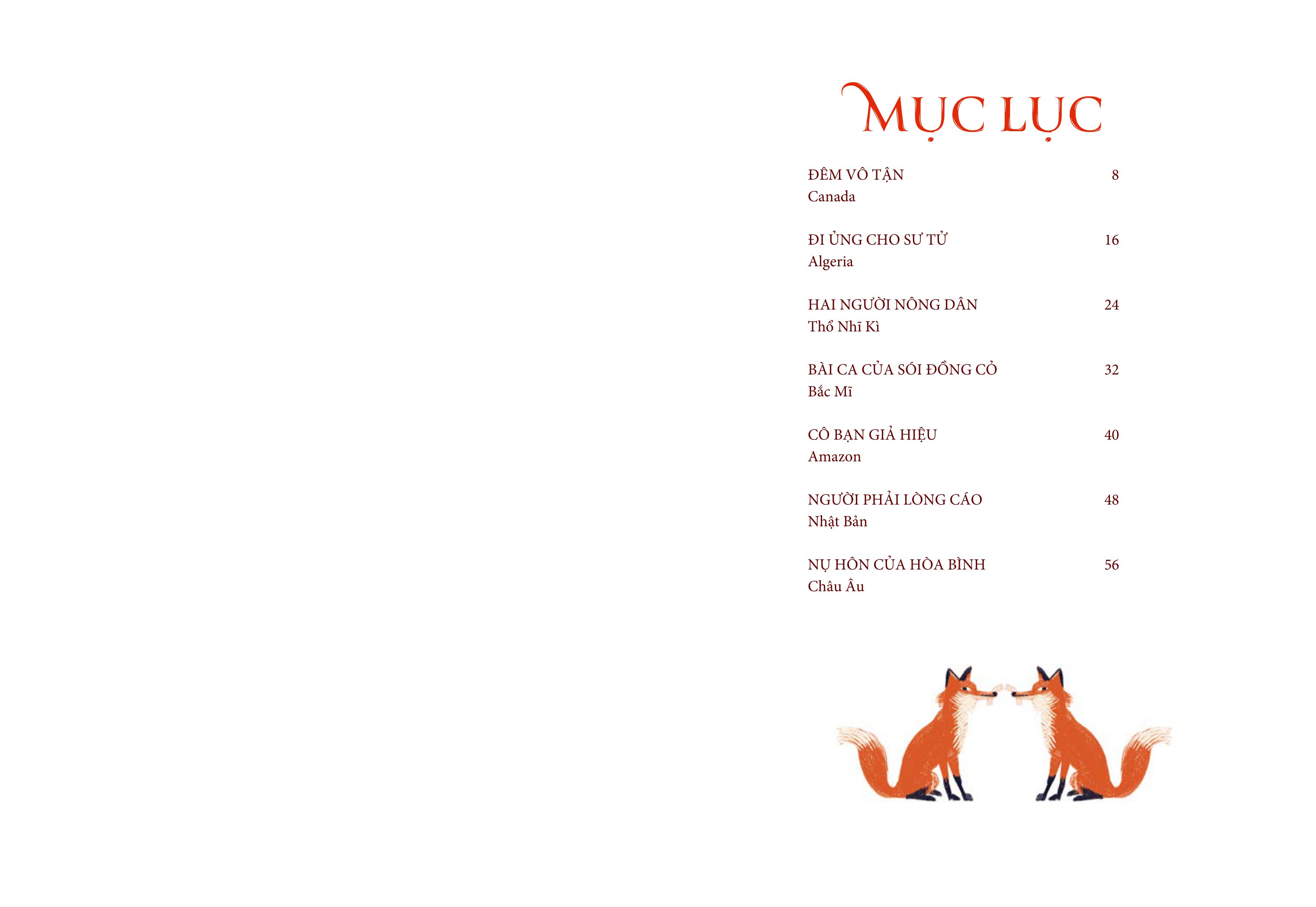 truyện cáo bốn phương - những truyện cổ kì thú về loài cáo