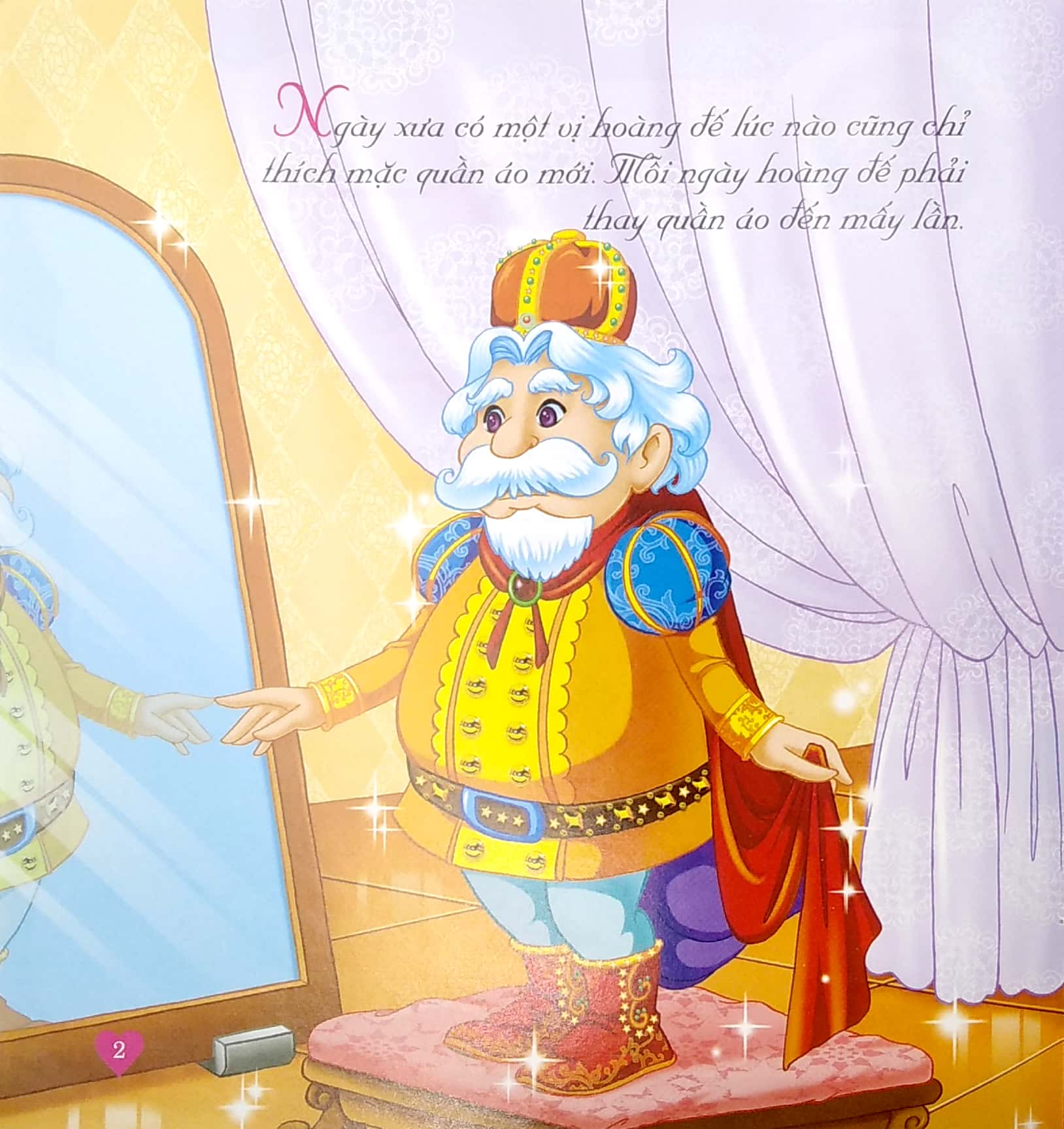 truyện cổ anđécxen - bộ quần áo mới của hoàng đế (tái bản)