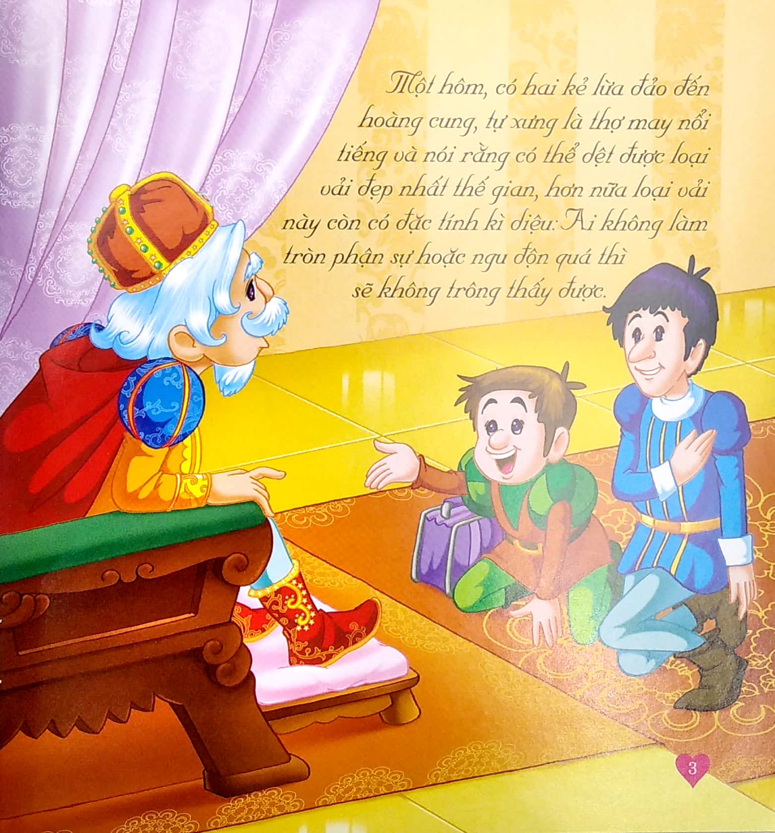 truyện cổ anđécxen - bộ quần áo mới của hoàng đế (tái bản)