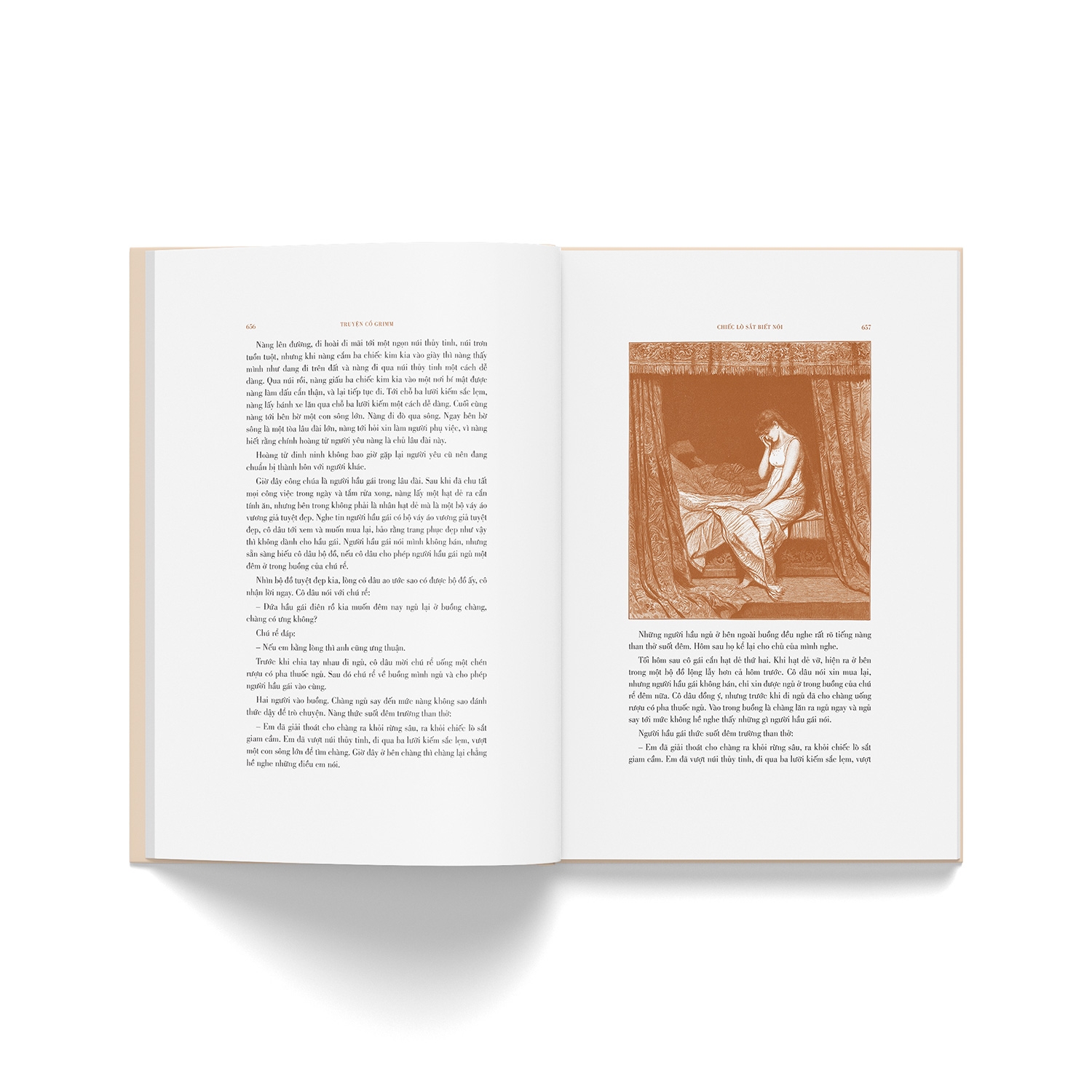 truyện cổ grimm - bản cao cấp - tặng kèm bookmark + 2 postcard